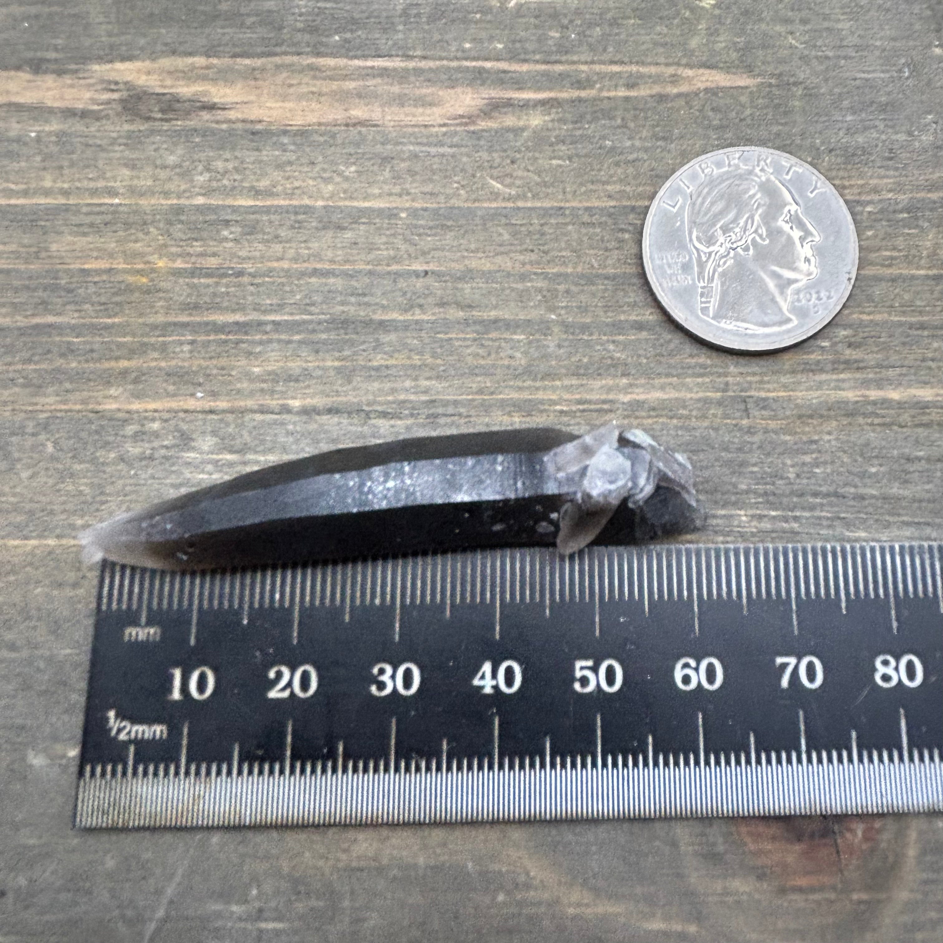 Dark Smoky Quartz Whole Crystal - 015