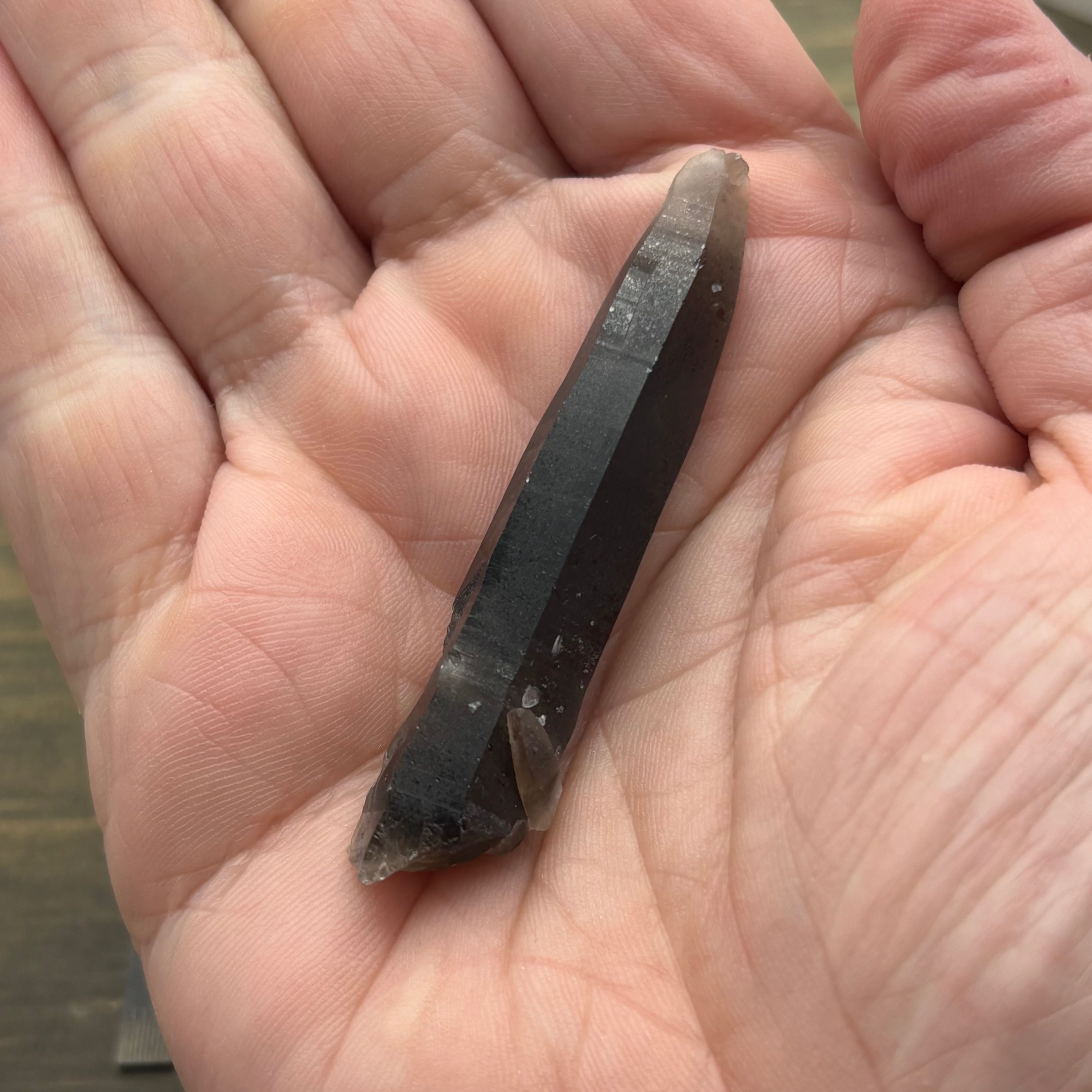 Dark Smoky Quartz Whole Crystal - 015