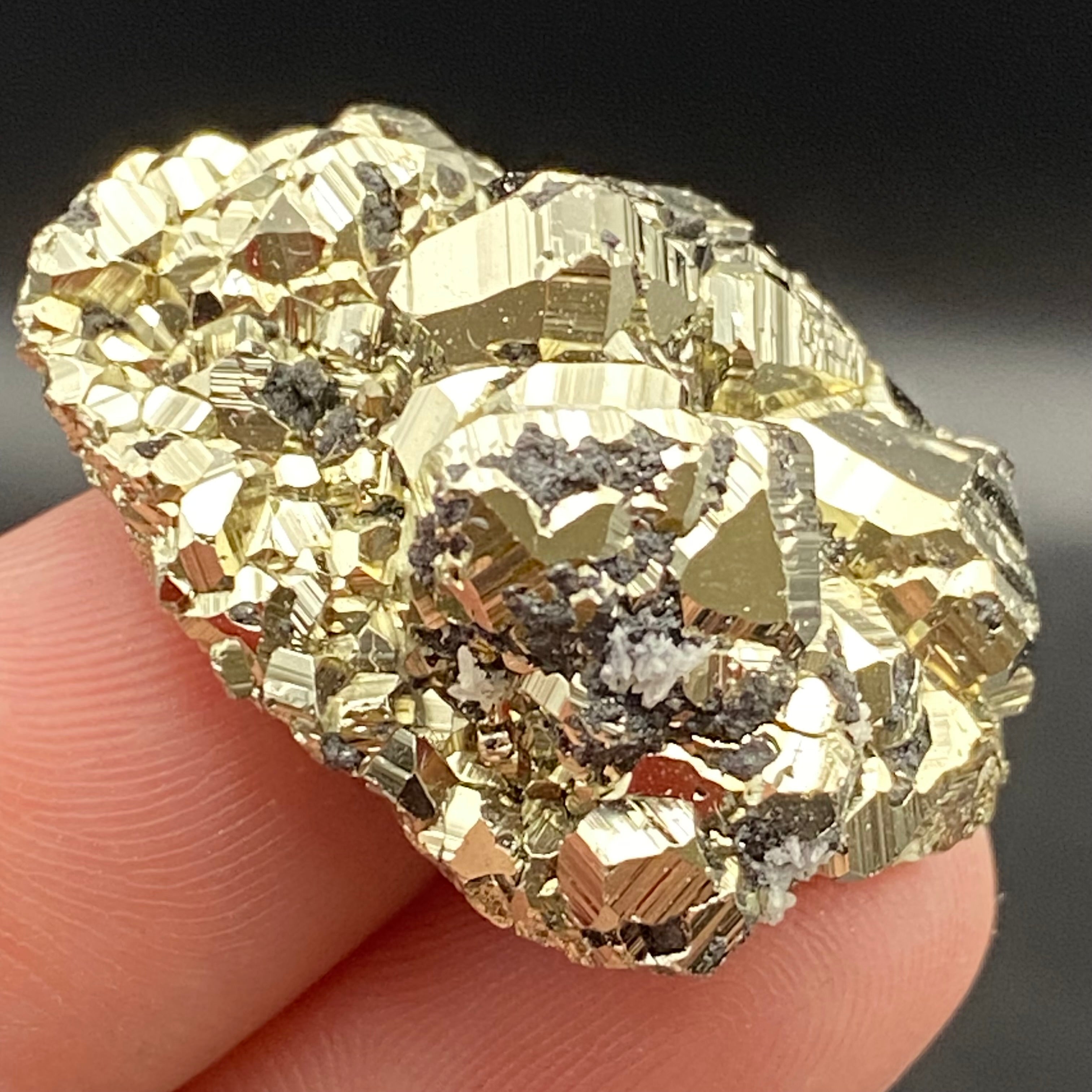 Peruvian Pyrite Crystal - 075