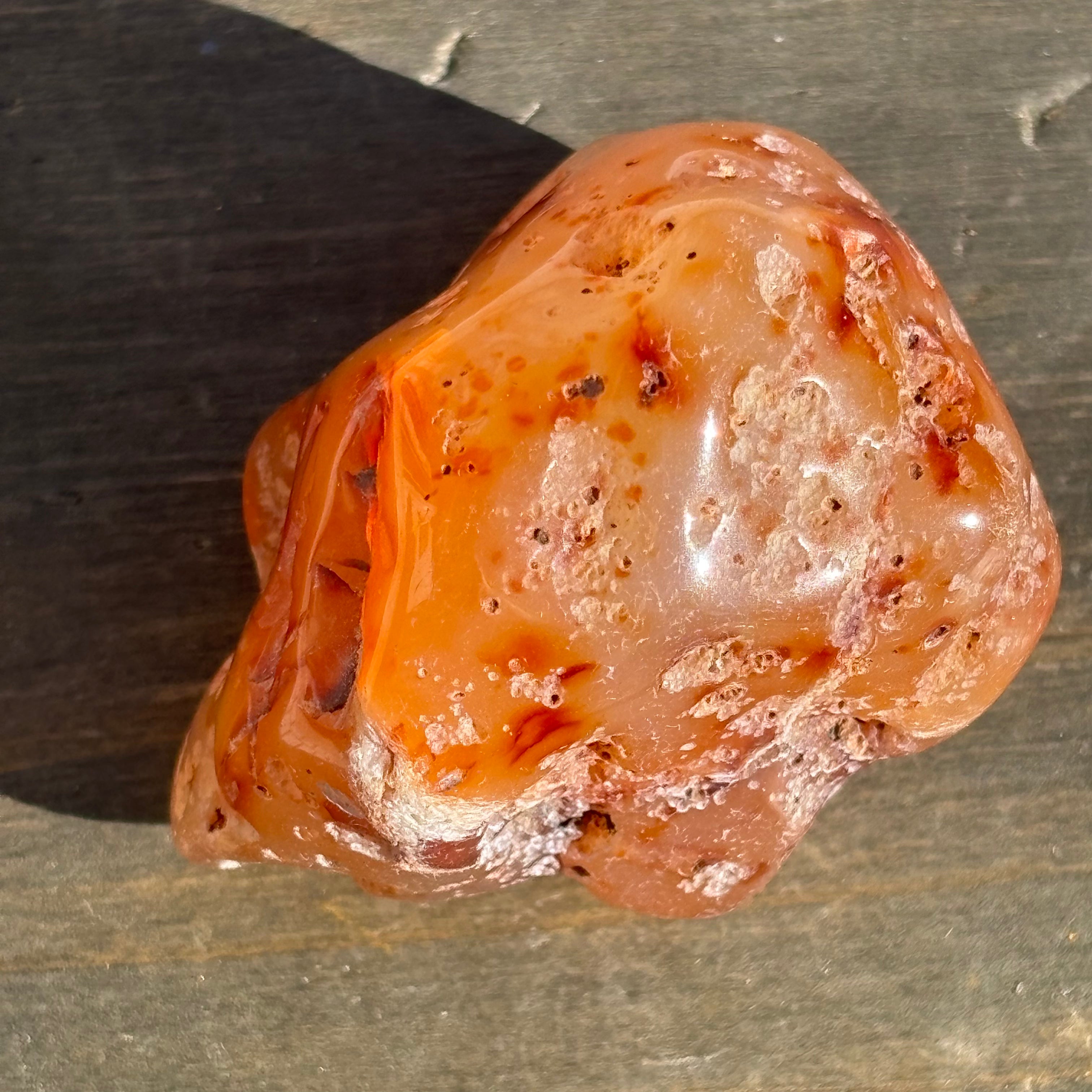 Rare Red Carnelian (Polished) - 017