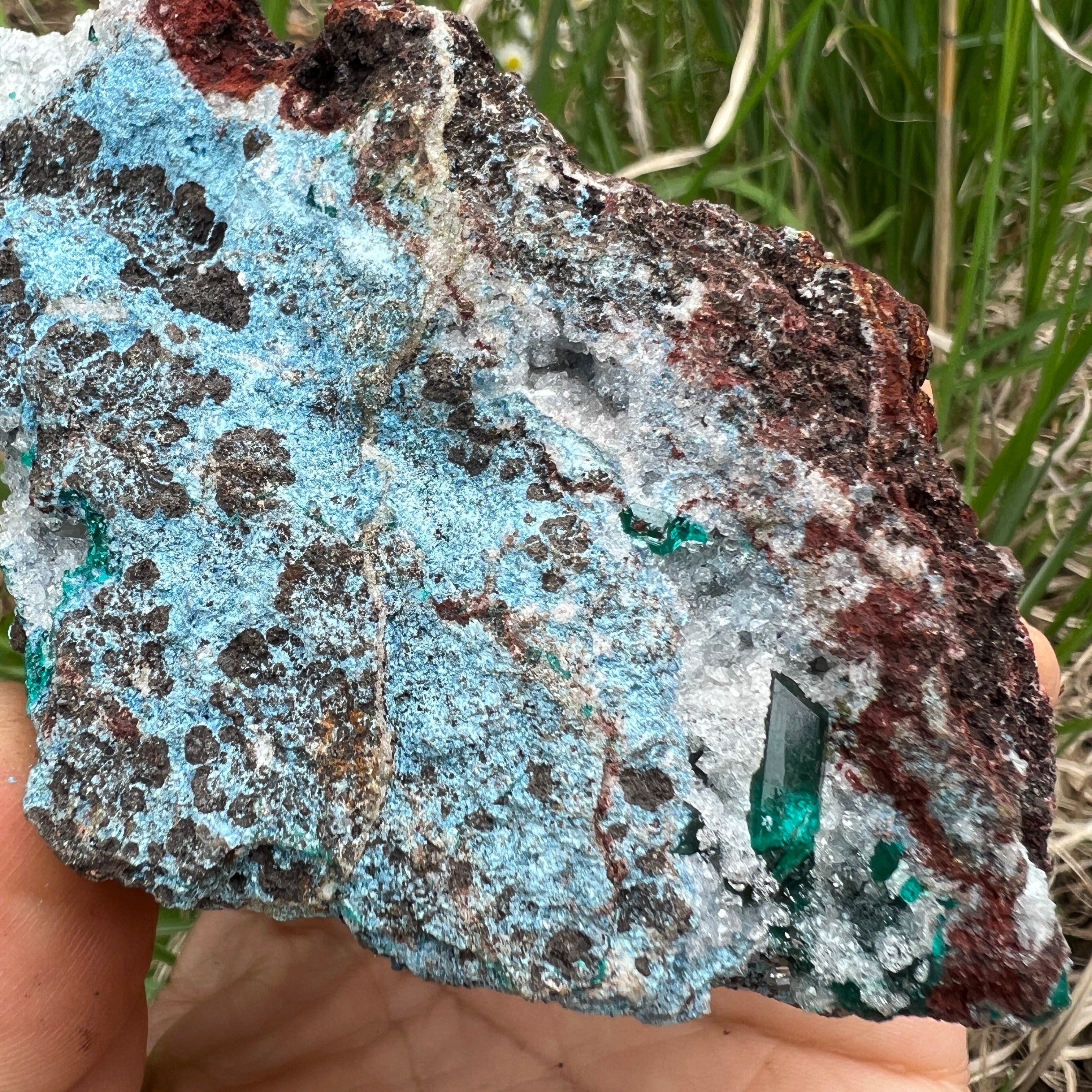 Dioptase Crystal - 004