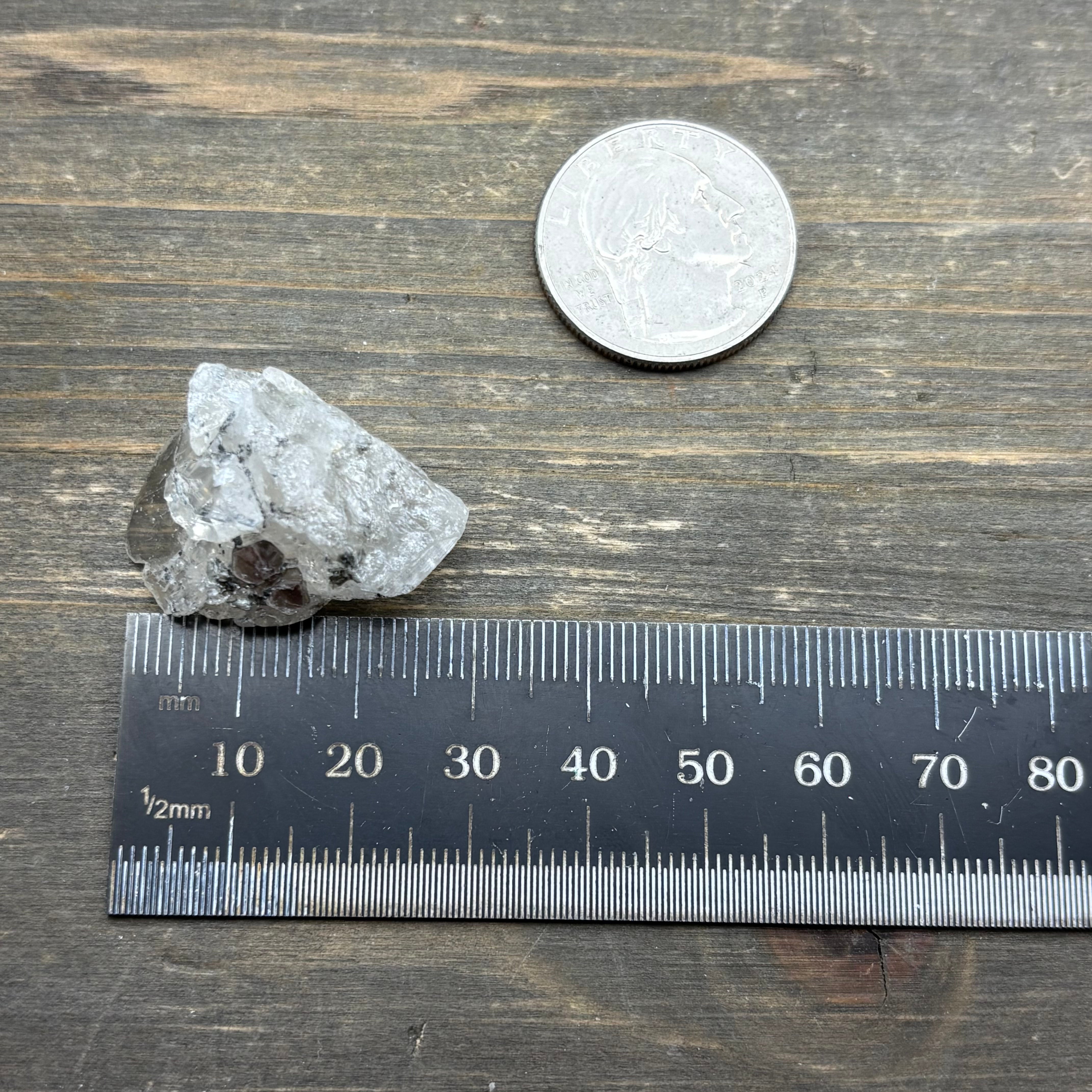 Phenakite Crystal from the Carnaiba Emerald Mine - 017