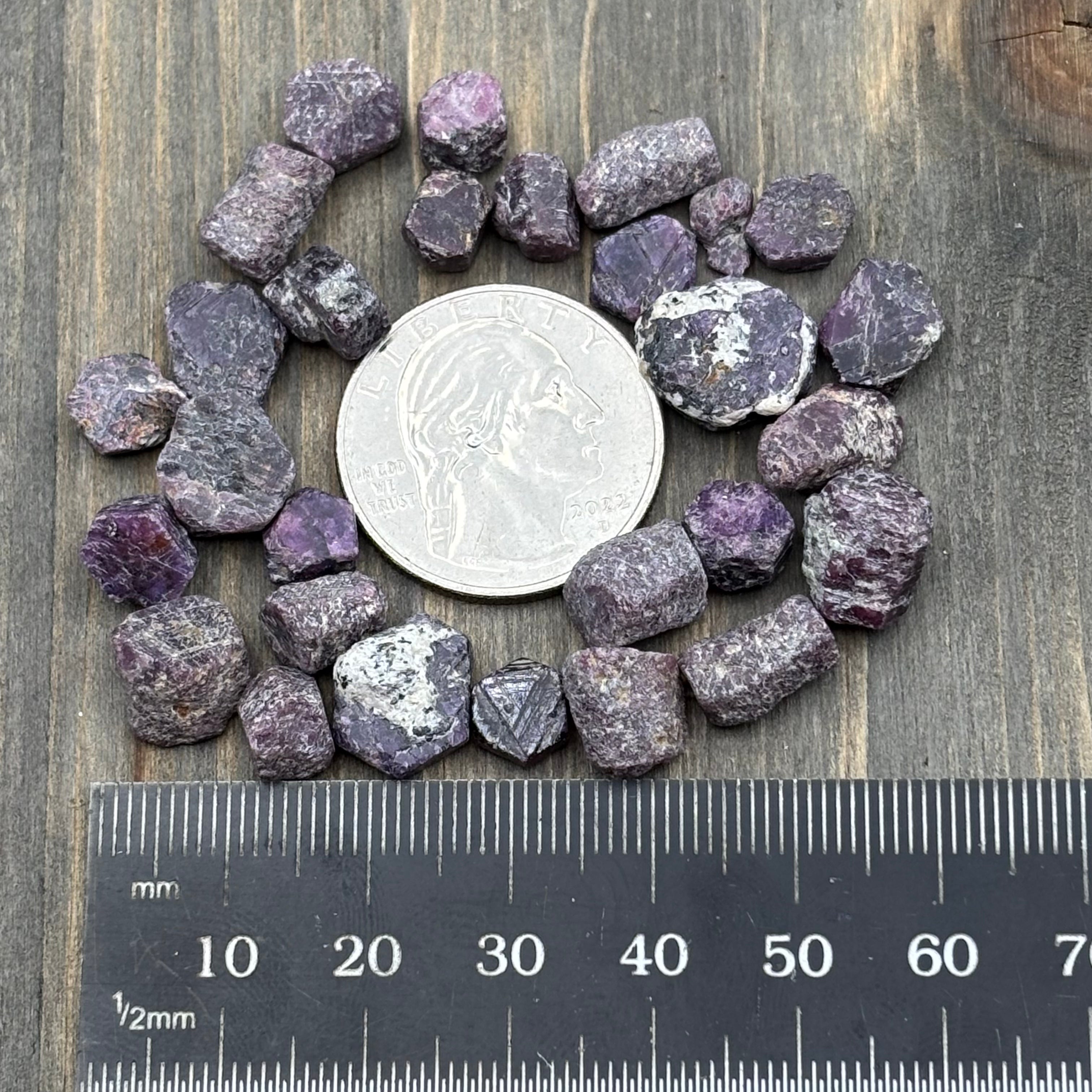 Ruby for Pure Quartz Test Tube