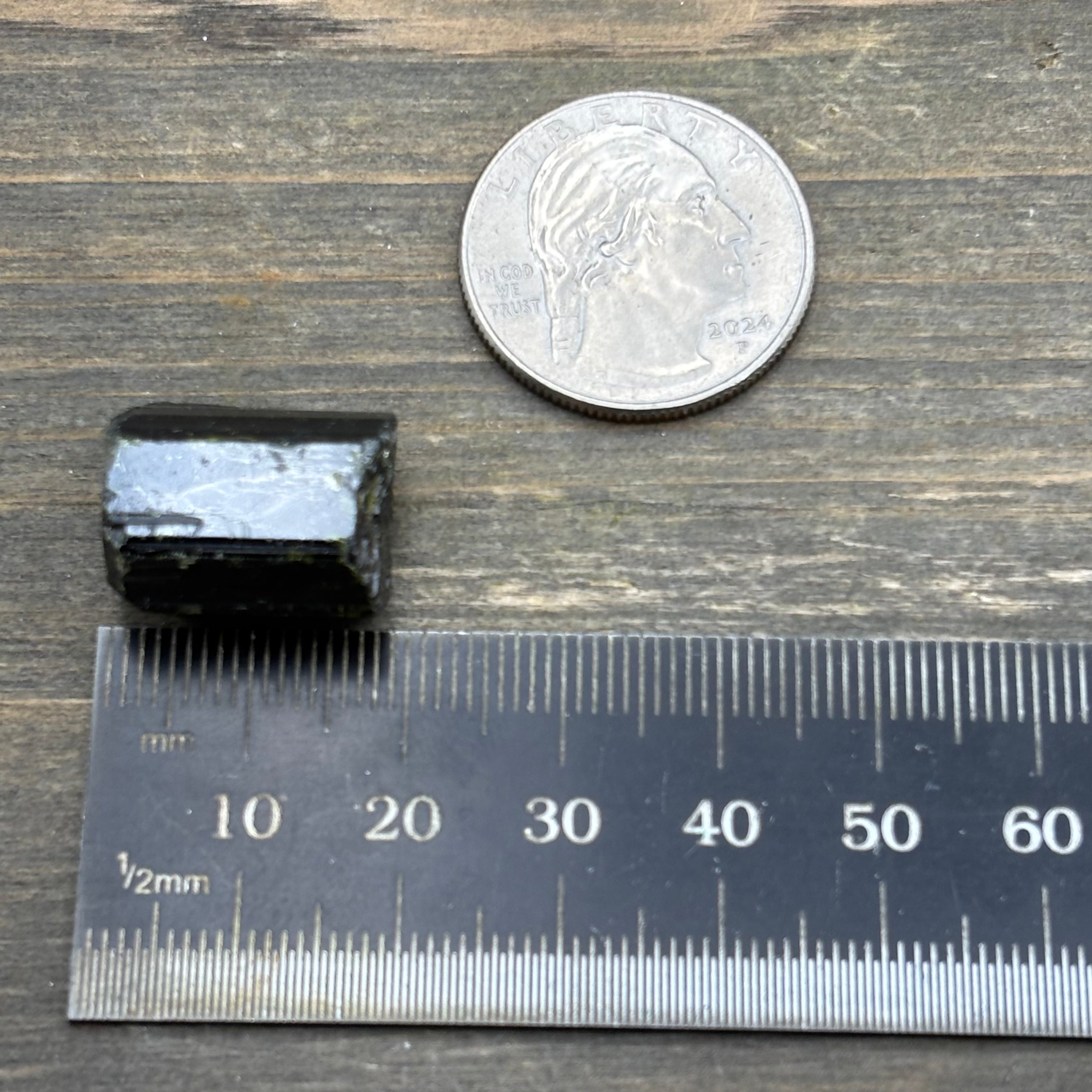 Alaskan Epidote Terminated Crystal - 002