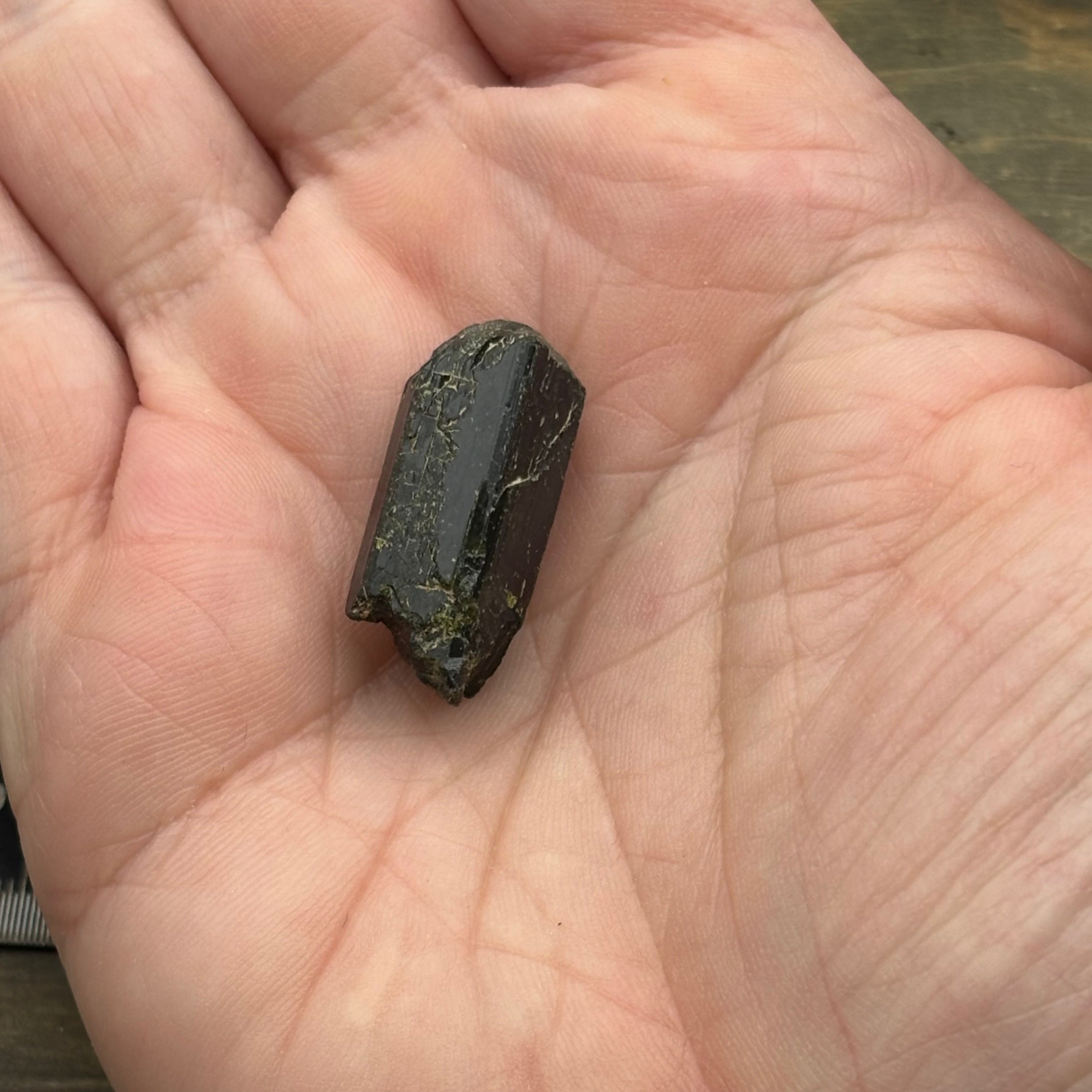 Alaskan Epidote Terminated Crystal - 004