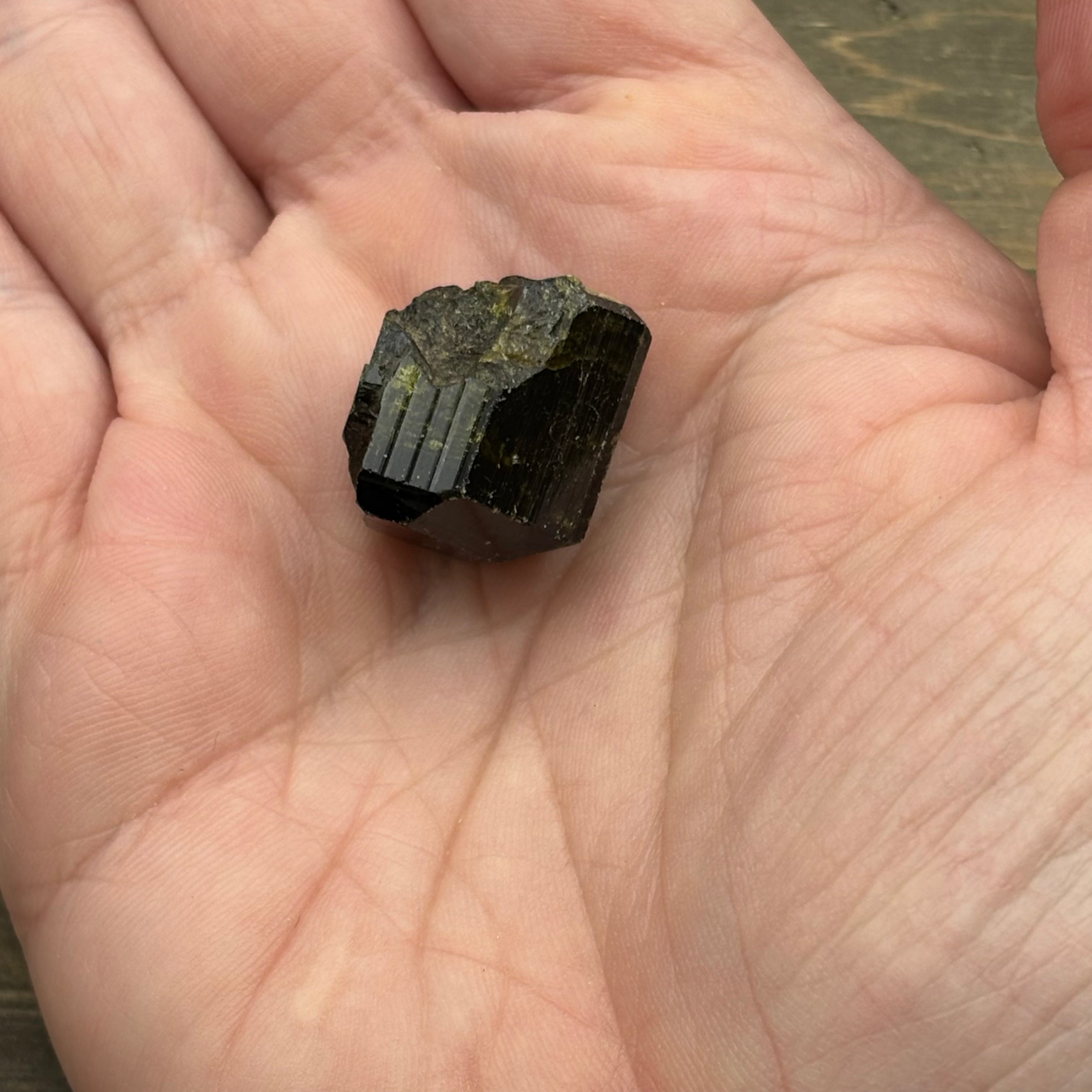 Alaskan Epidote Terminated Crystal - 007