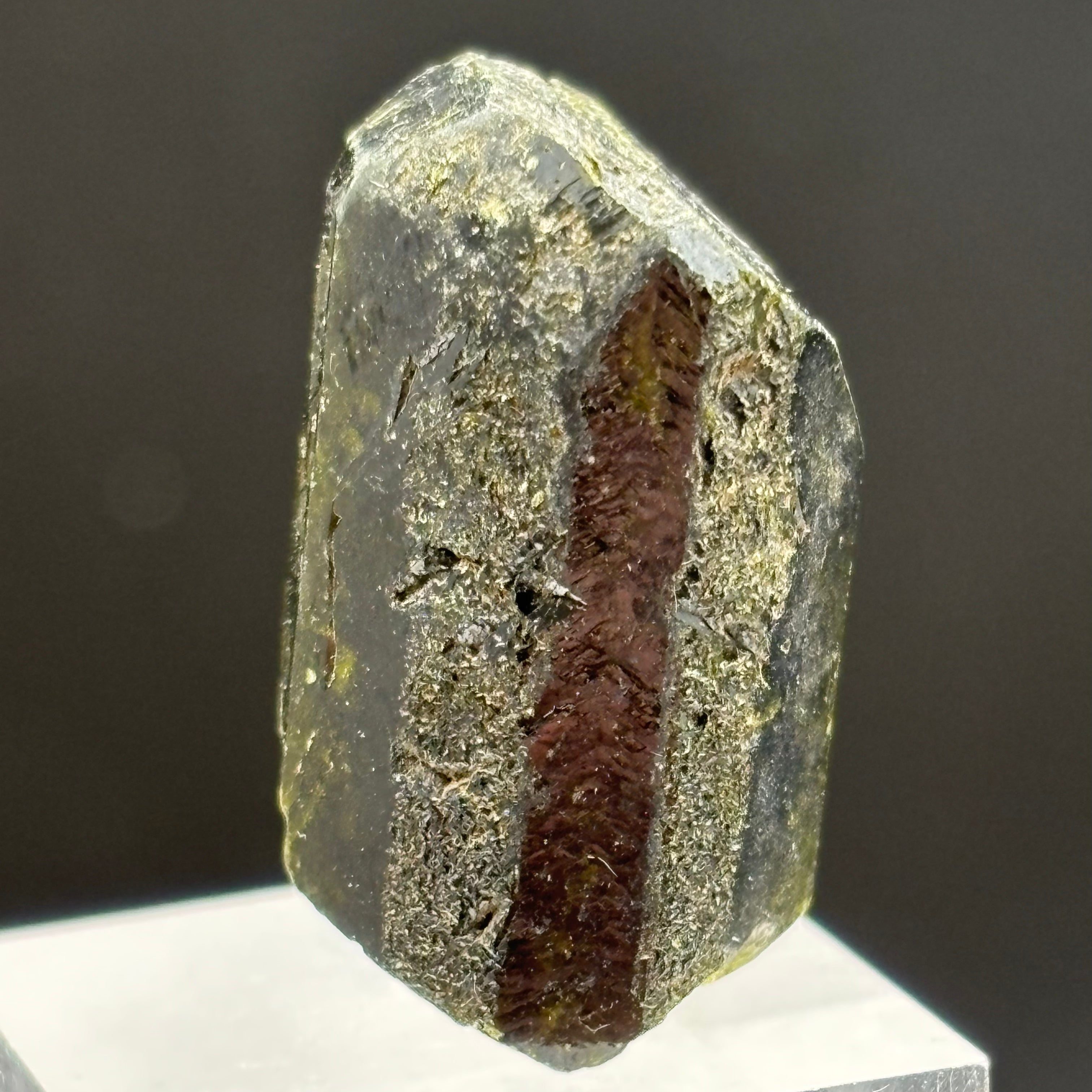 Alaskan Epidote Terminated Crystal - 009