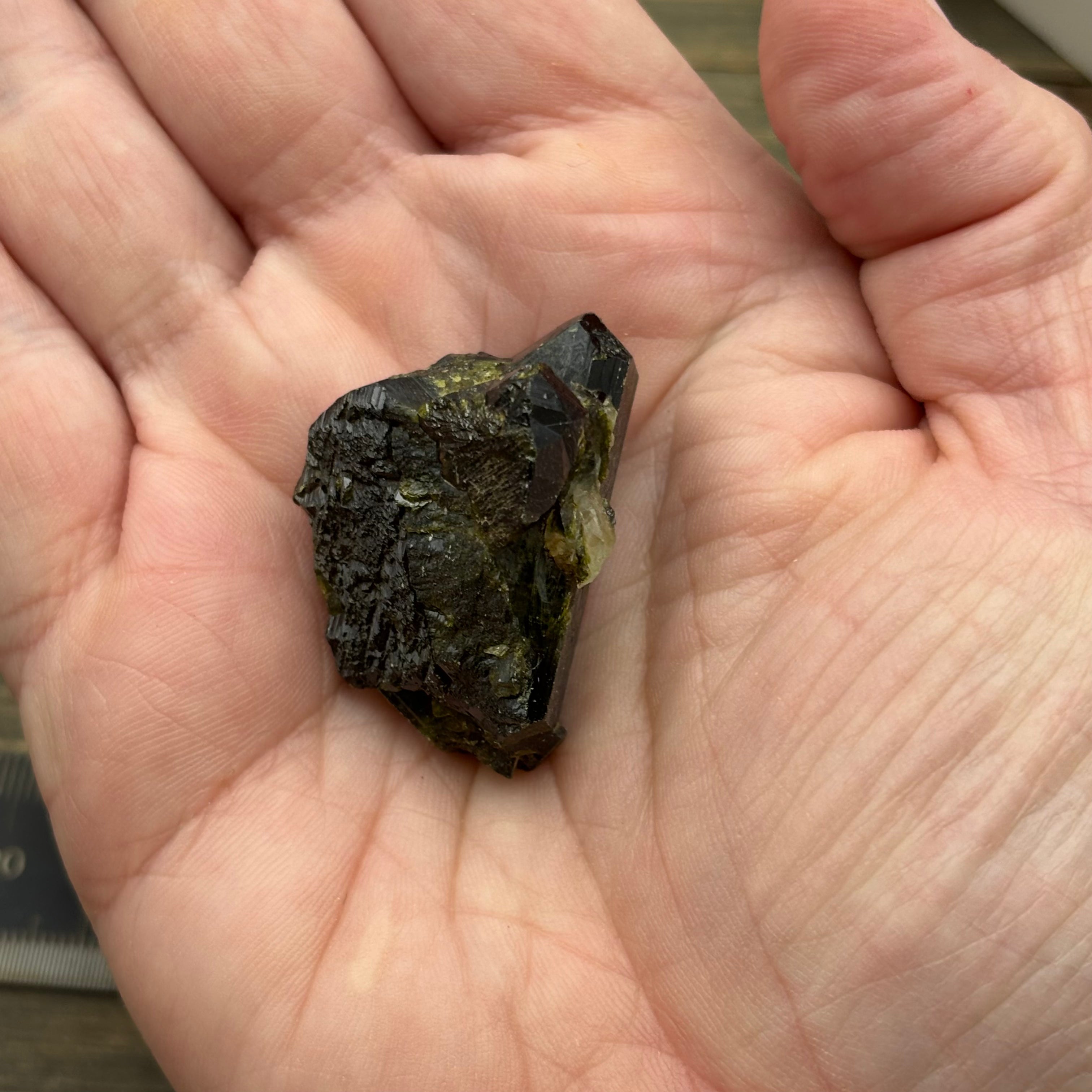 Alaskan Epidote Terminated Crystal - 010