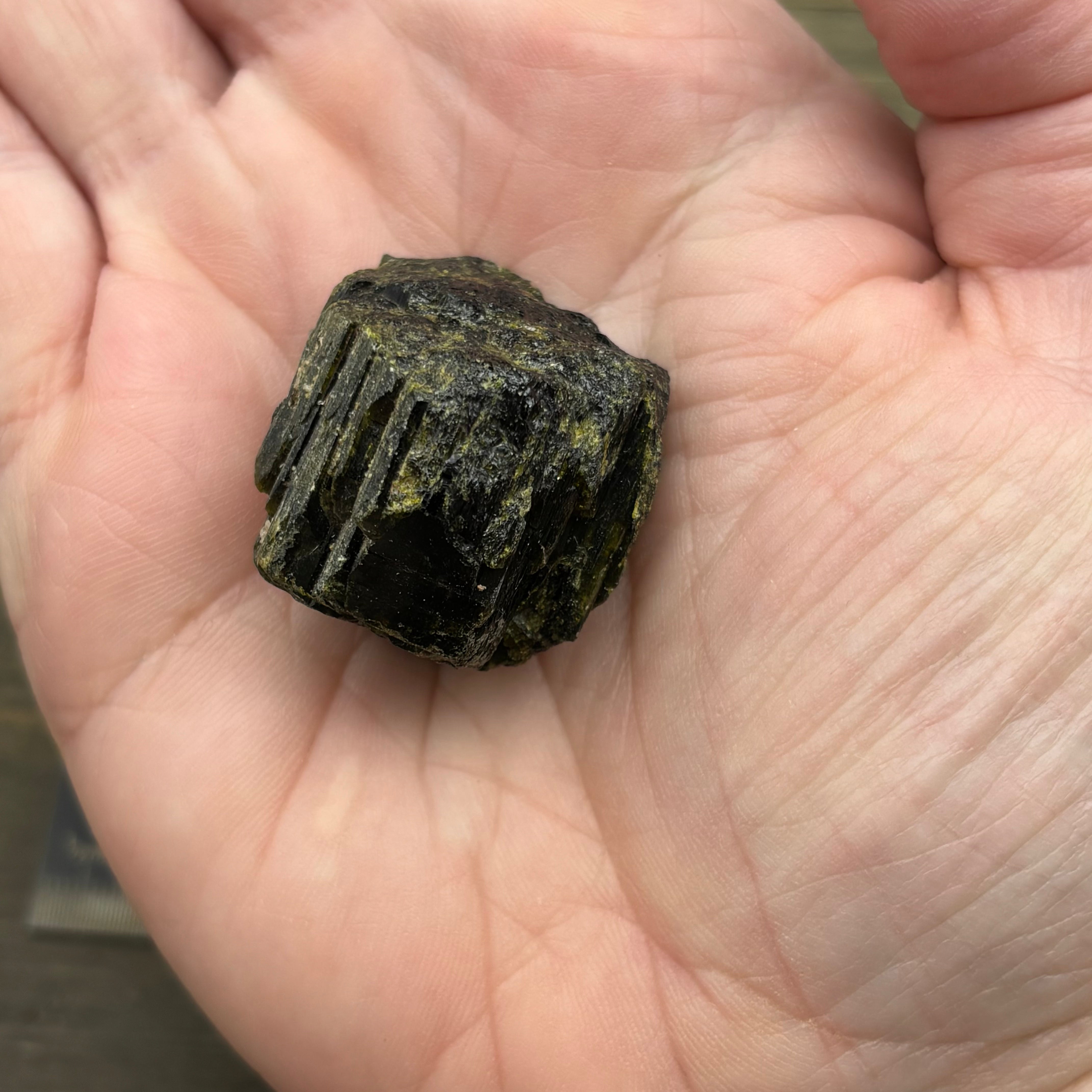 Alaskan Epidote Terminated Crystal - 011