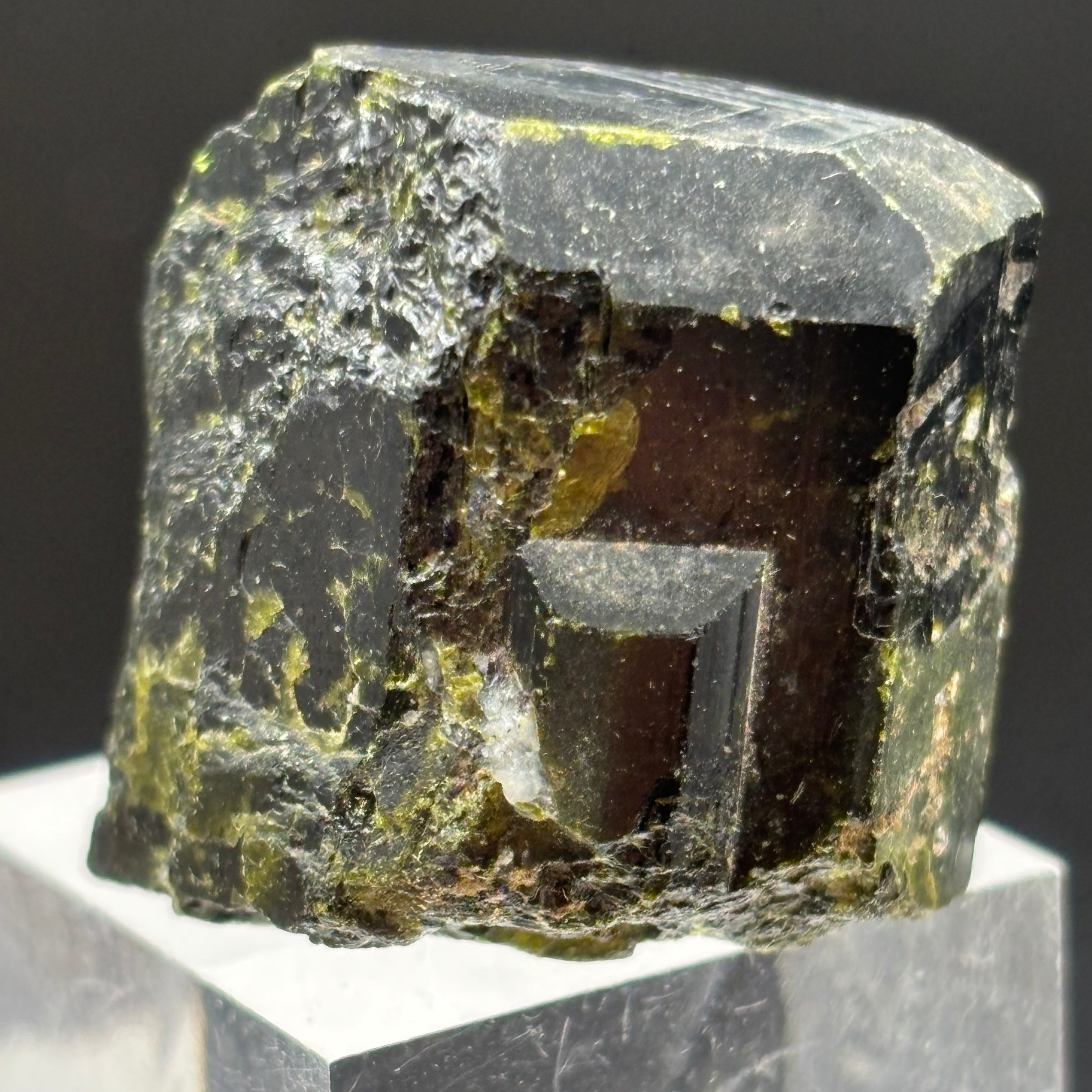 Alaskan Epidote Terminated Crystal - 012