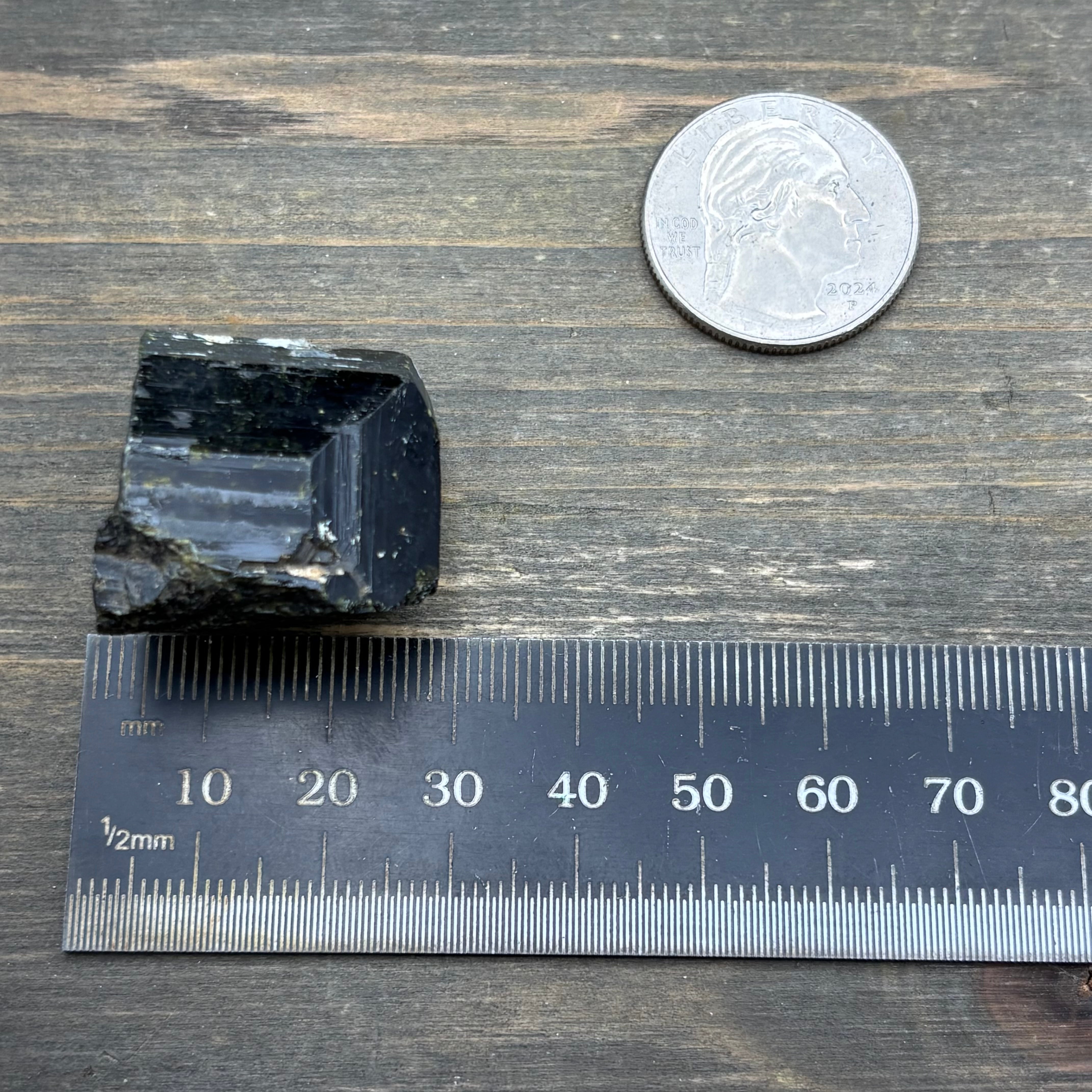 Alaskan Epidote Terminated Crystal - 012