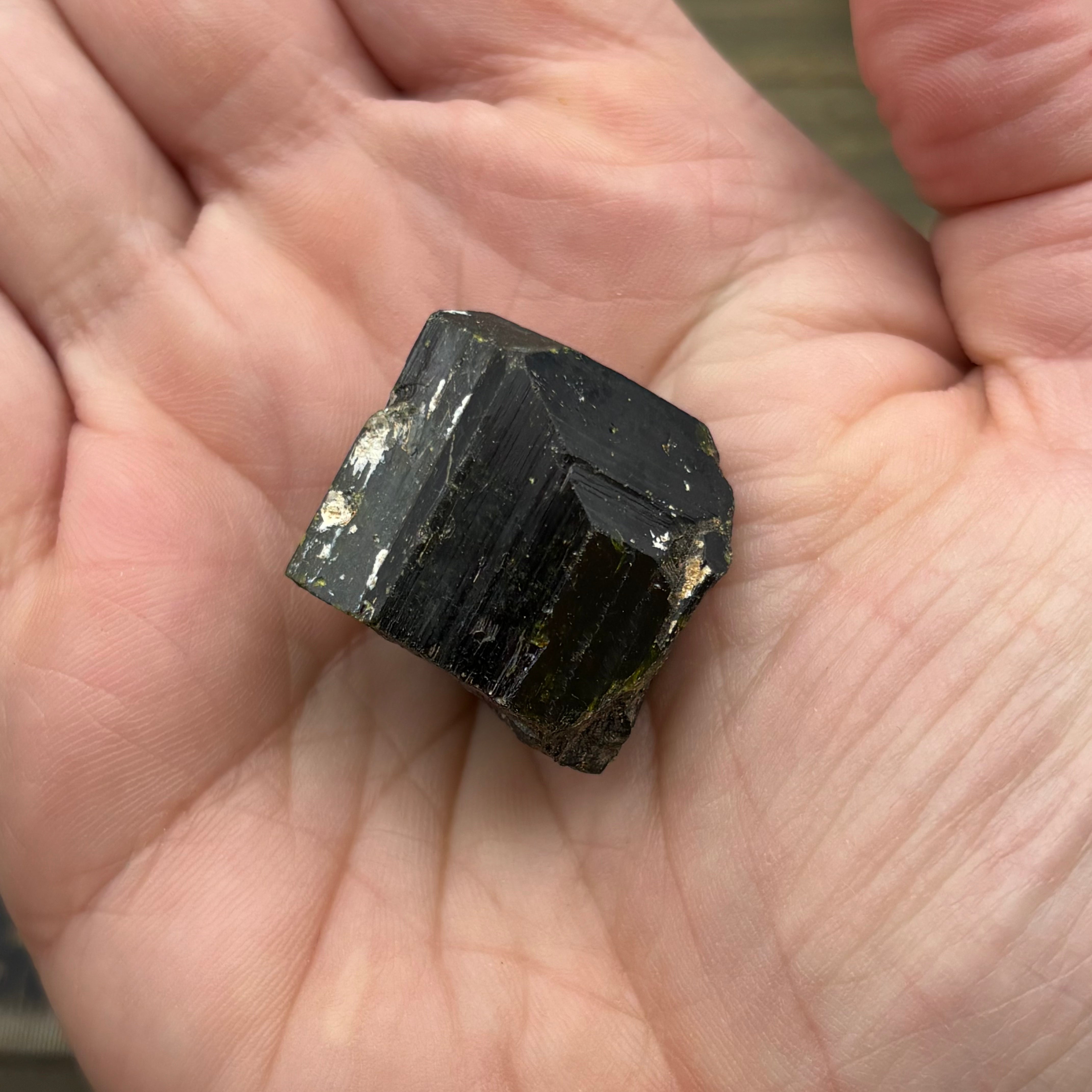 Alaskan Epidote Terminated Crystal - 012