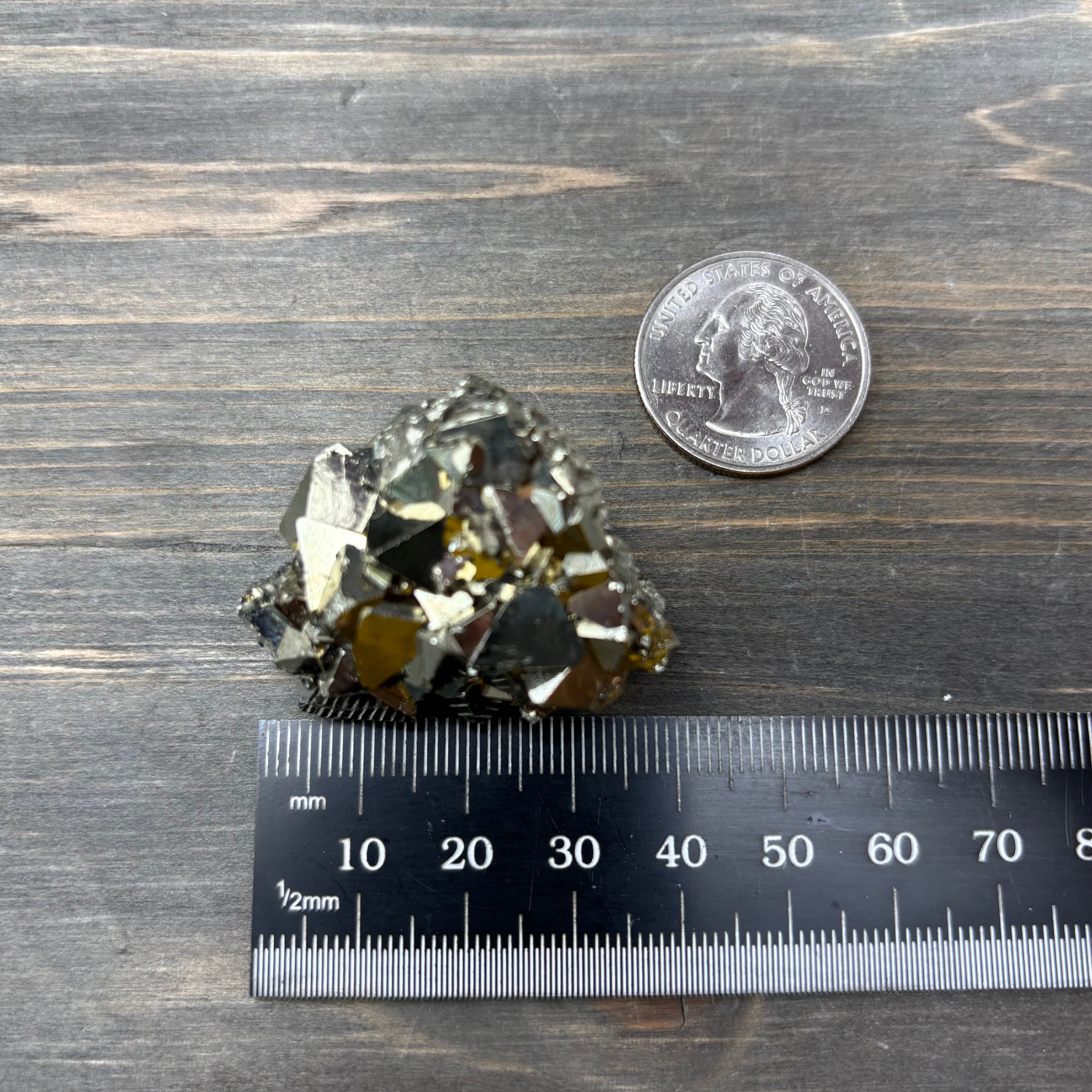 Peruvian Pyrite Crystal - 242