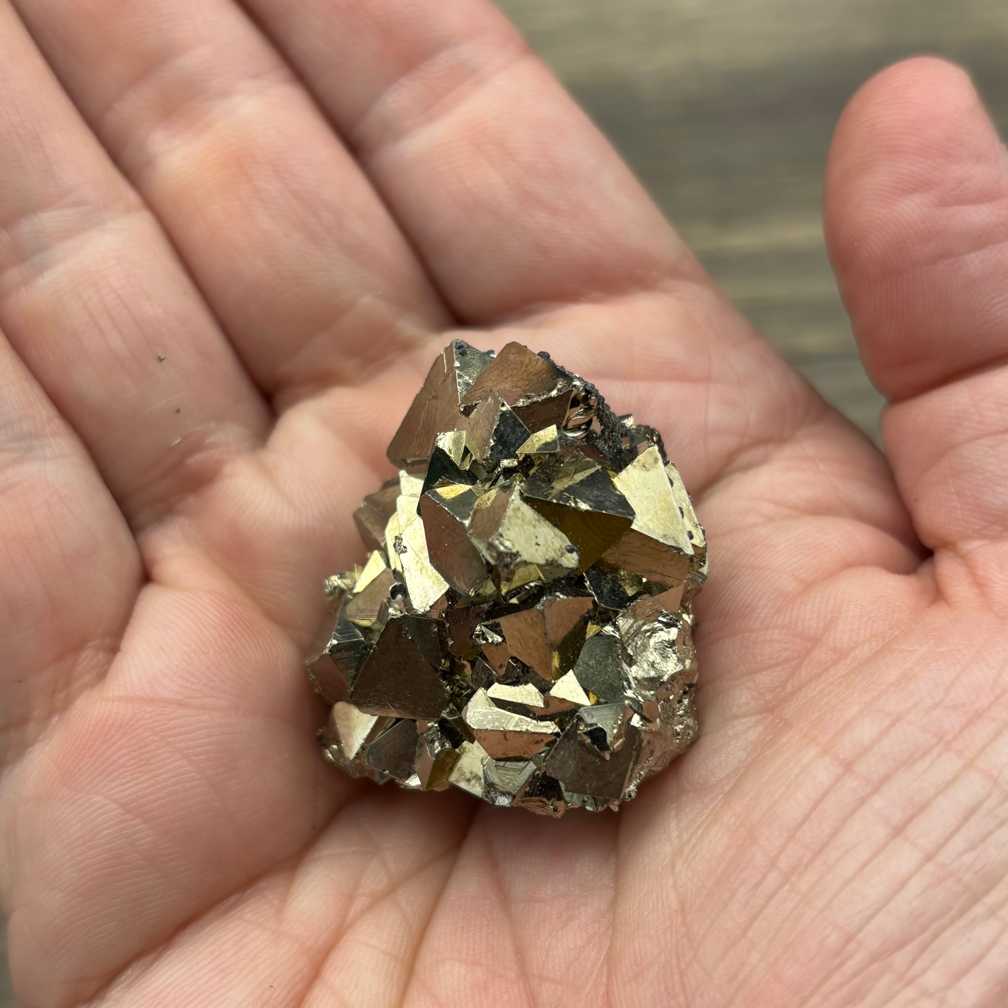 Peruvian Pyrite Crystal - 242