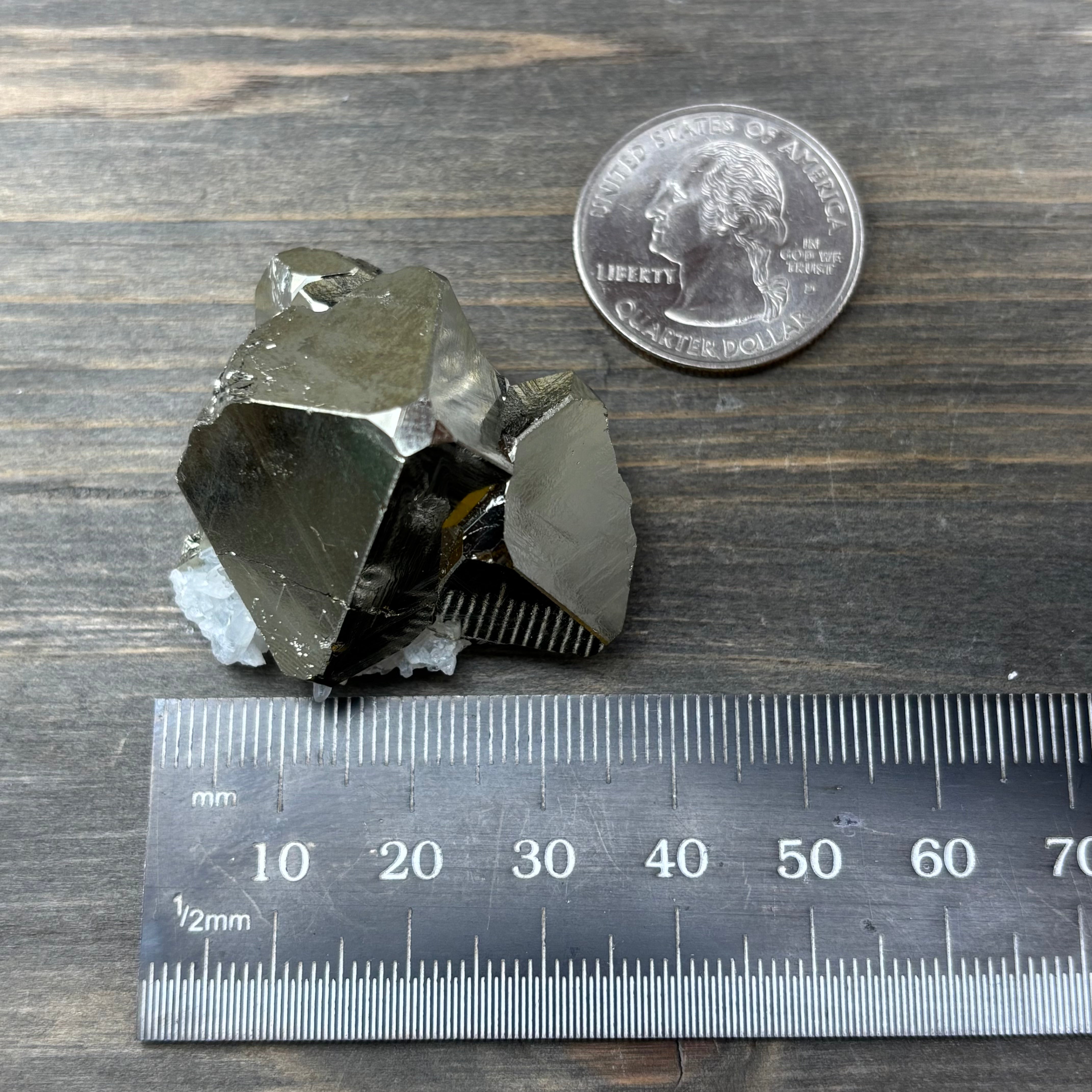 Peruvian Pyrite Crystal - 243