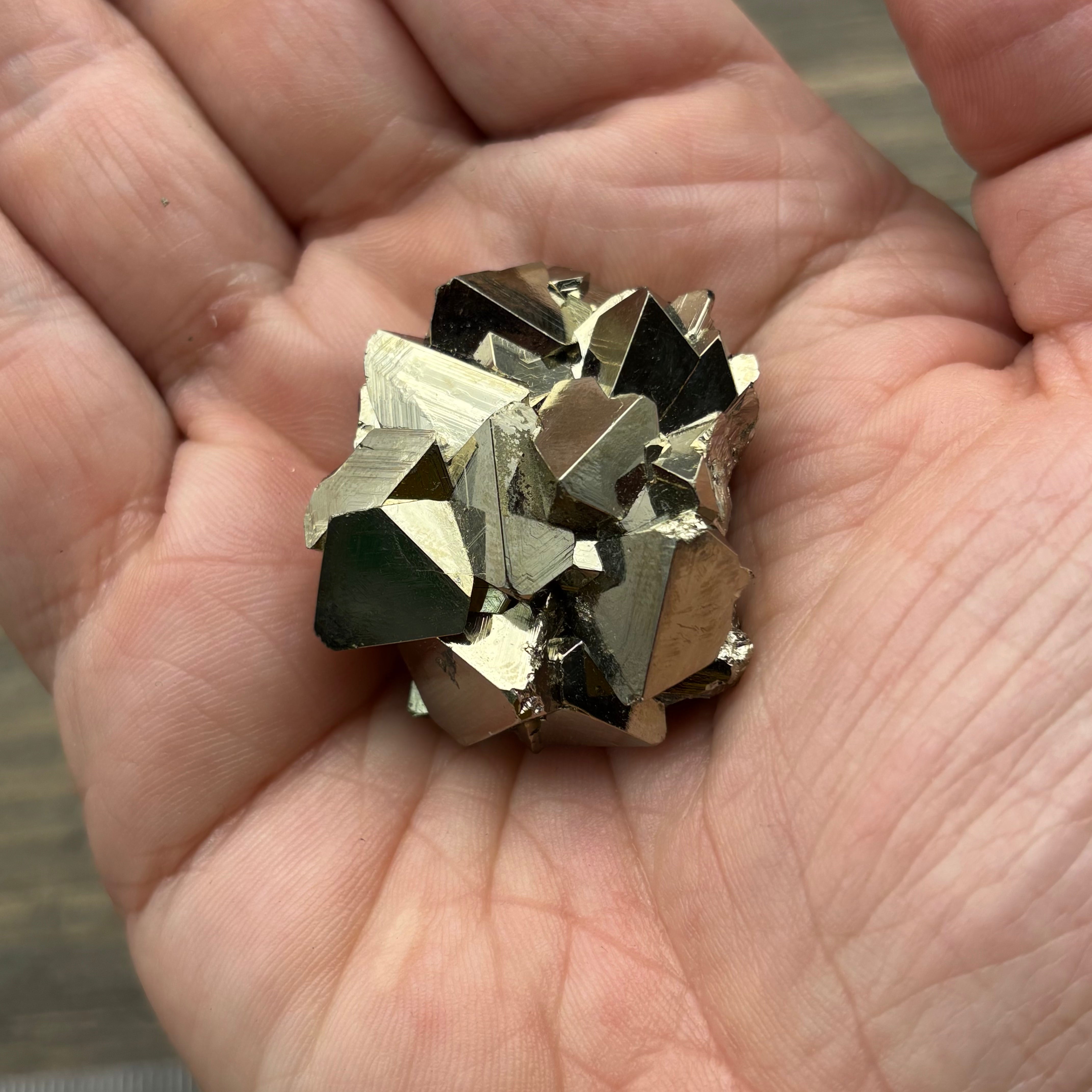 Peruvian Pyrite Crystal - 244