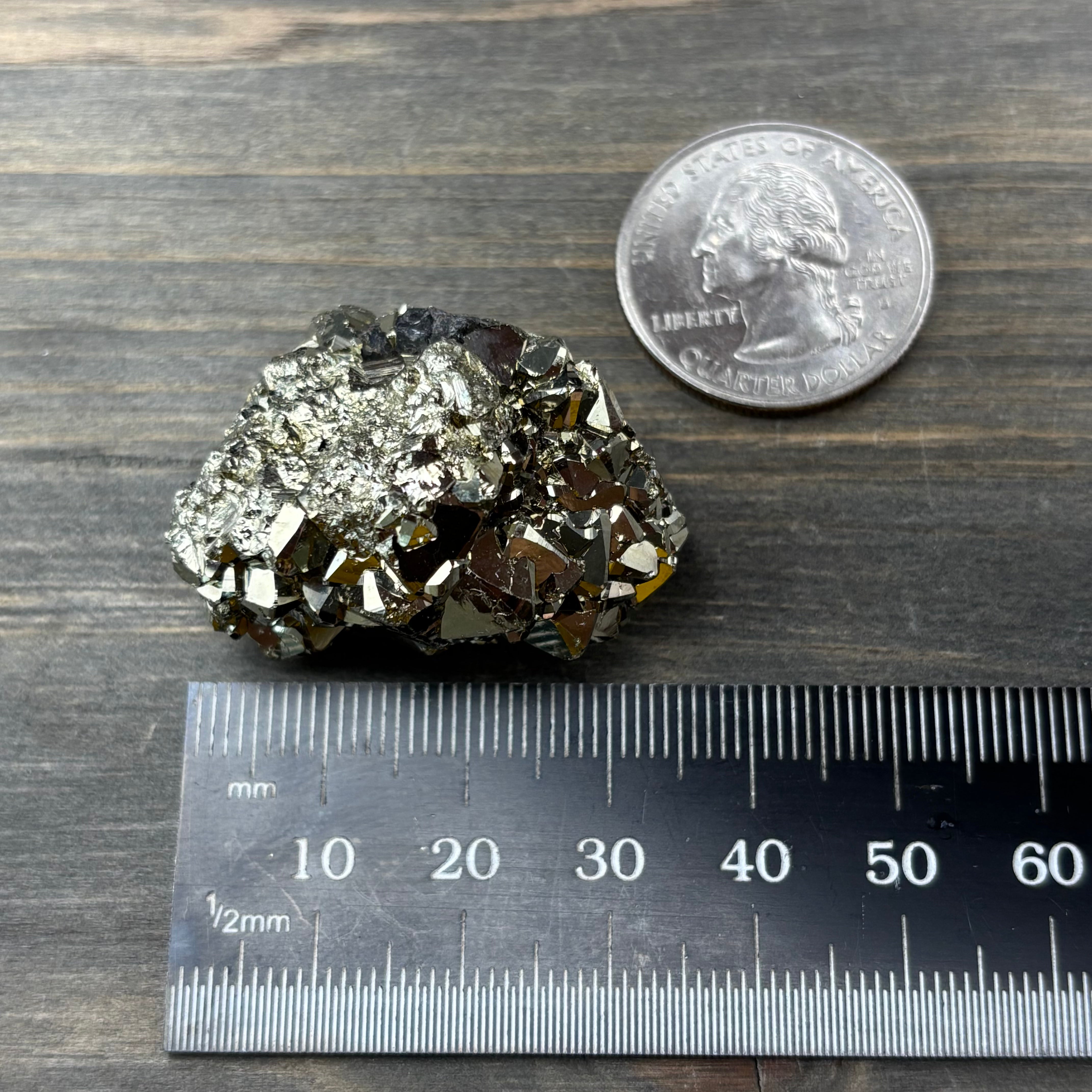 Peruvian Pyrite Crystal - 247