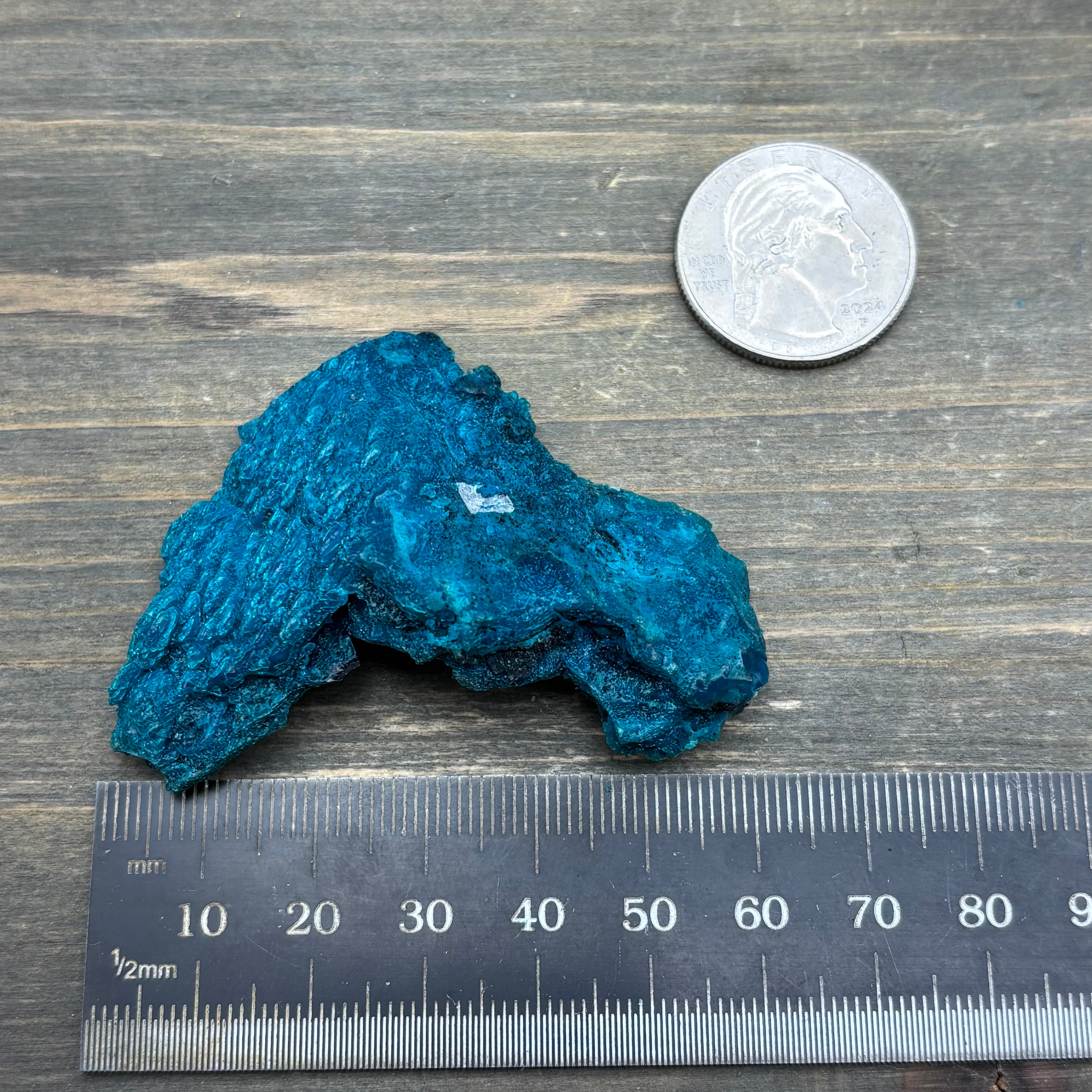 Chrysocolla Medicine Piece - 047