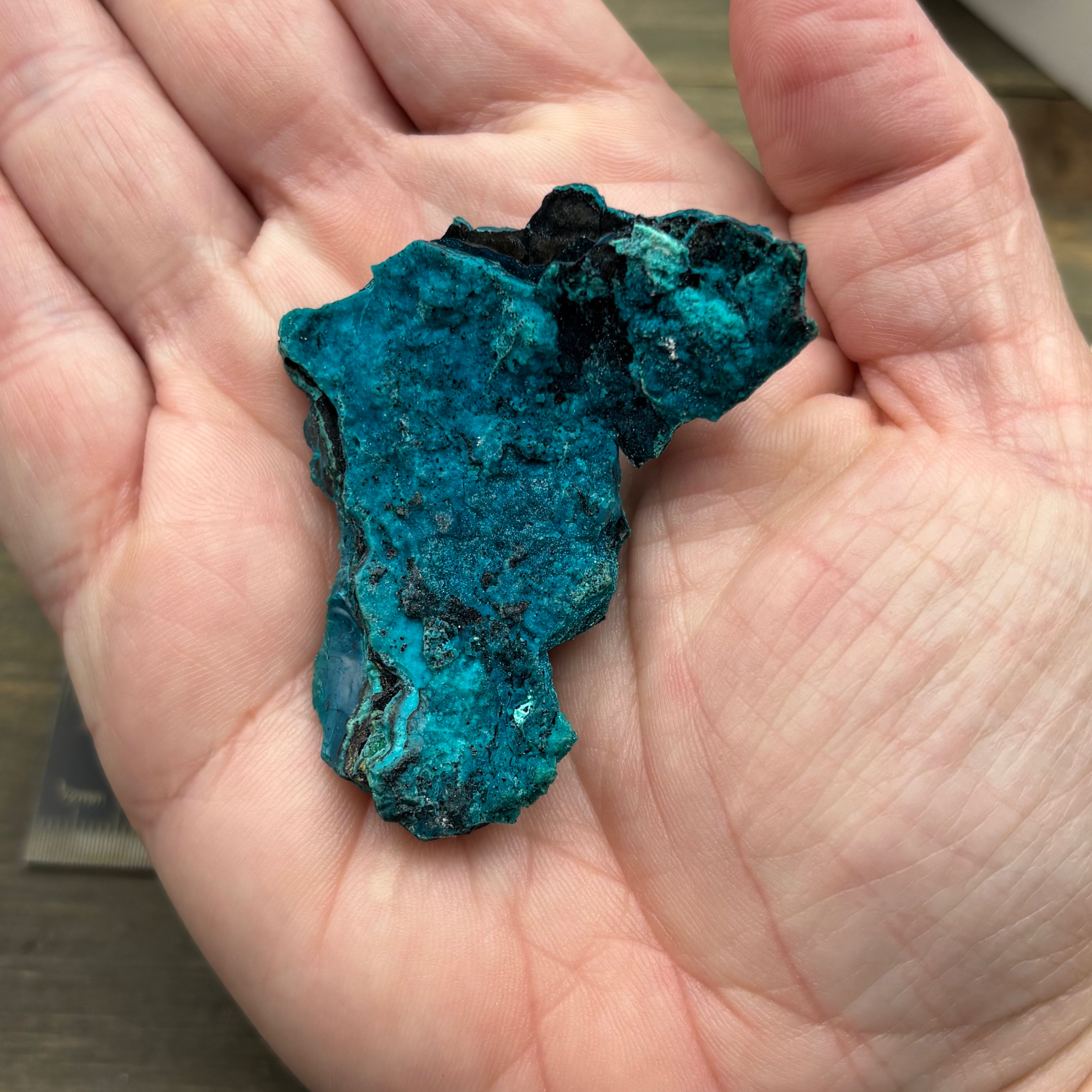 Chrysocolla Medicine Piece - 047