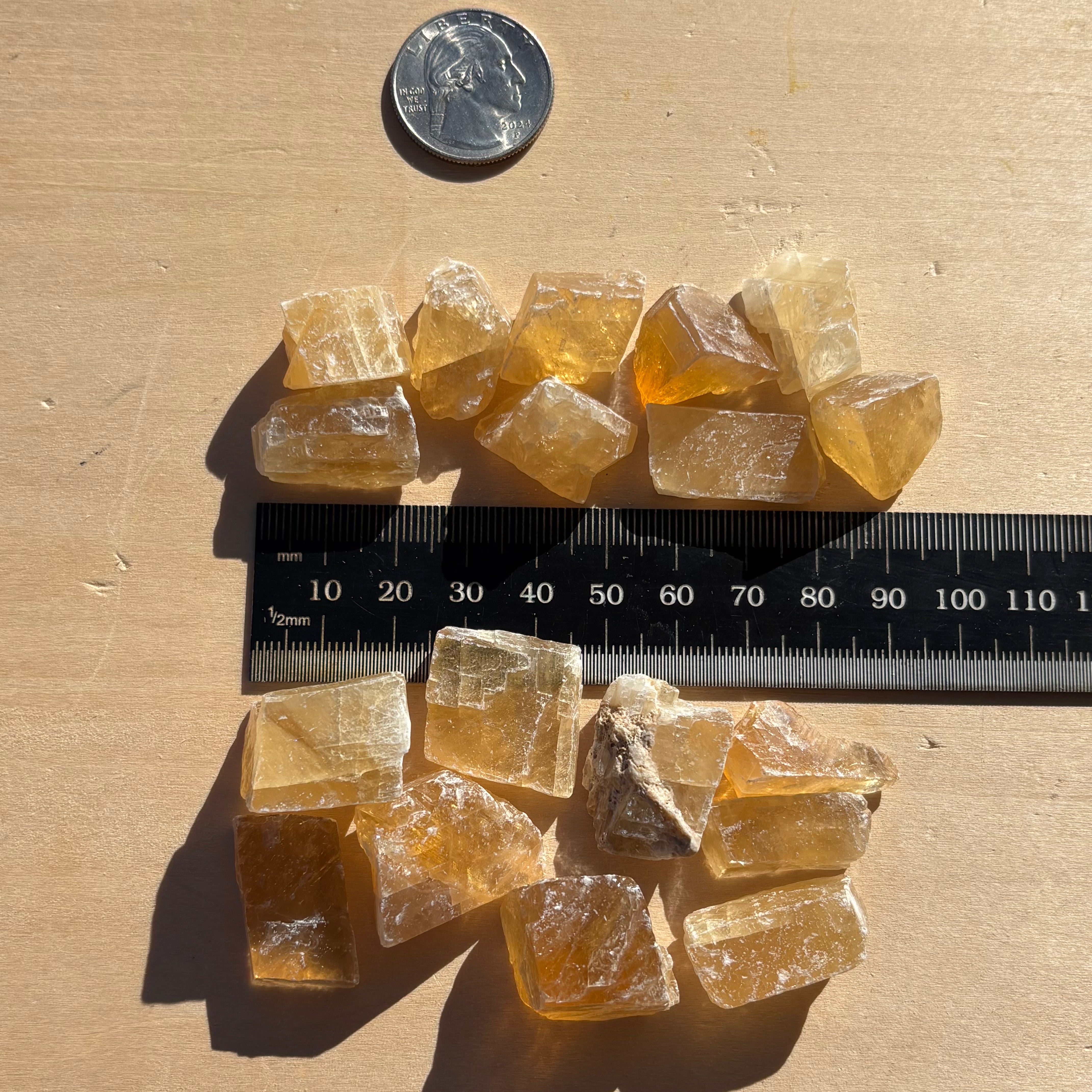 Calcite, Kit of 9