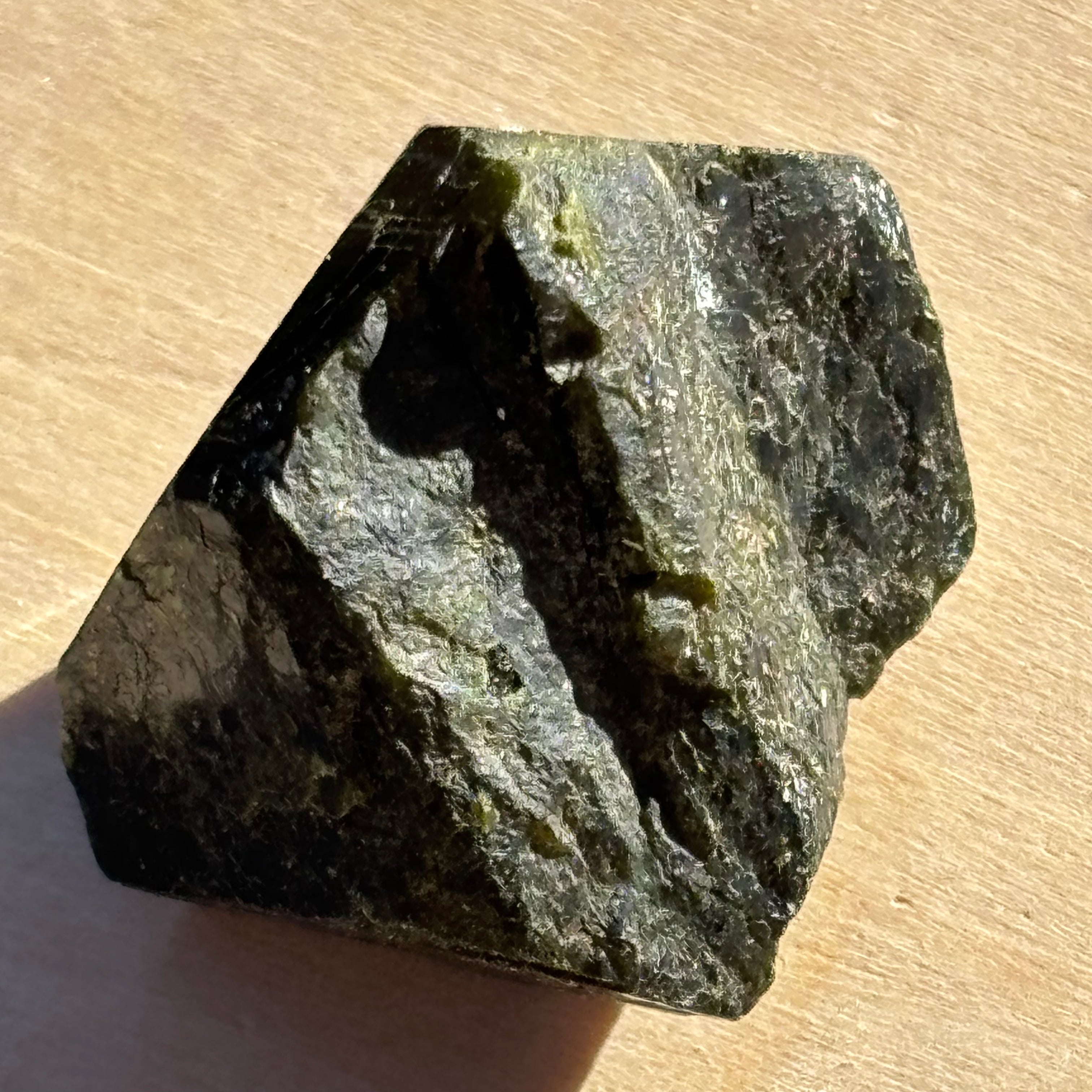 Alaskan Epidote Terminated Crystal - 008