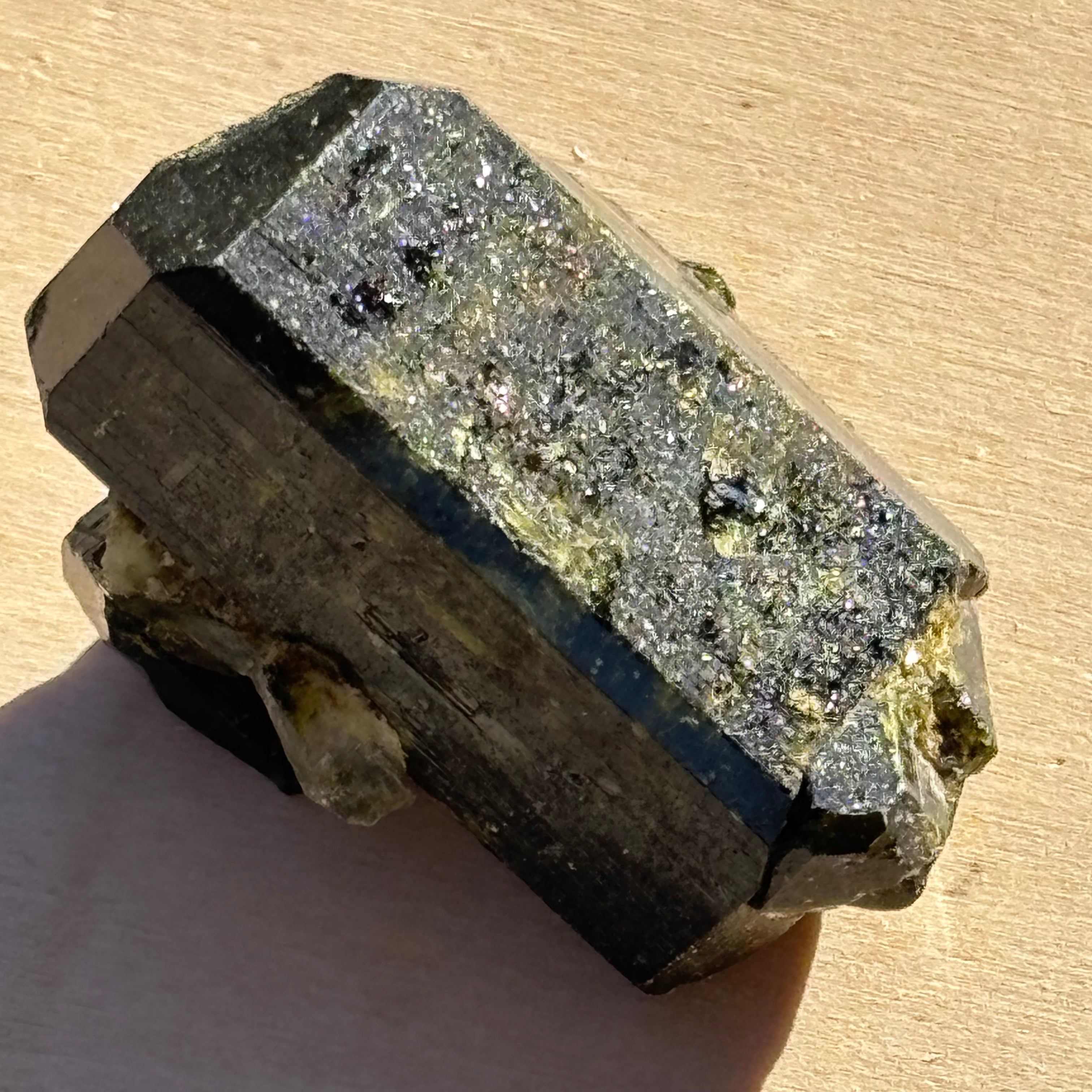 Alaskan Epidote Terminated Crystal - 010
