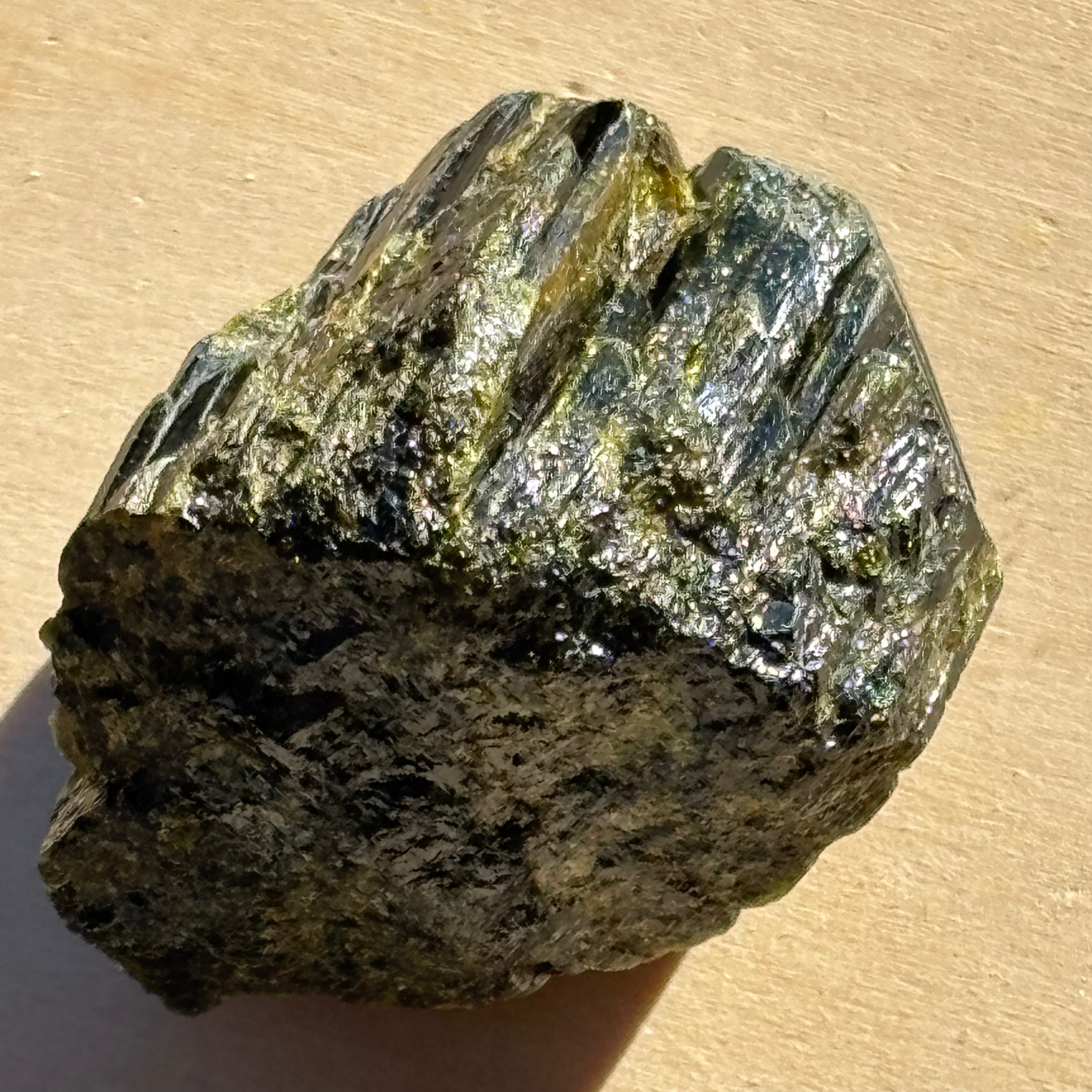 Alaskan Epidote Terminated Crystal - 011