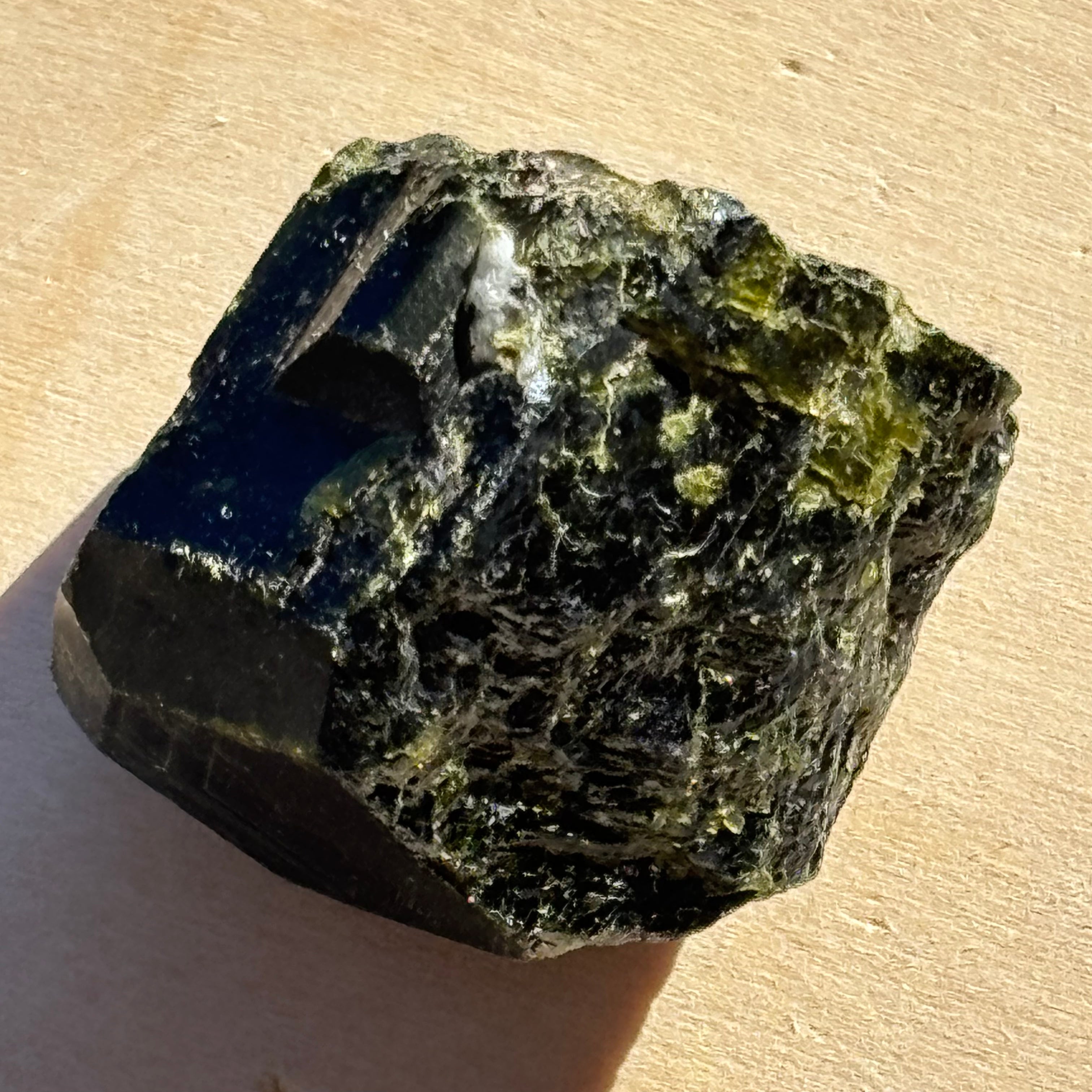Alaskan Epidote Terminated Crystal - 012