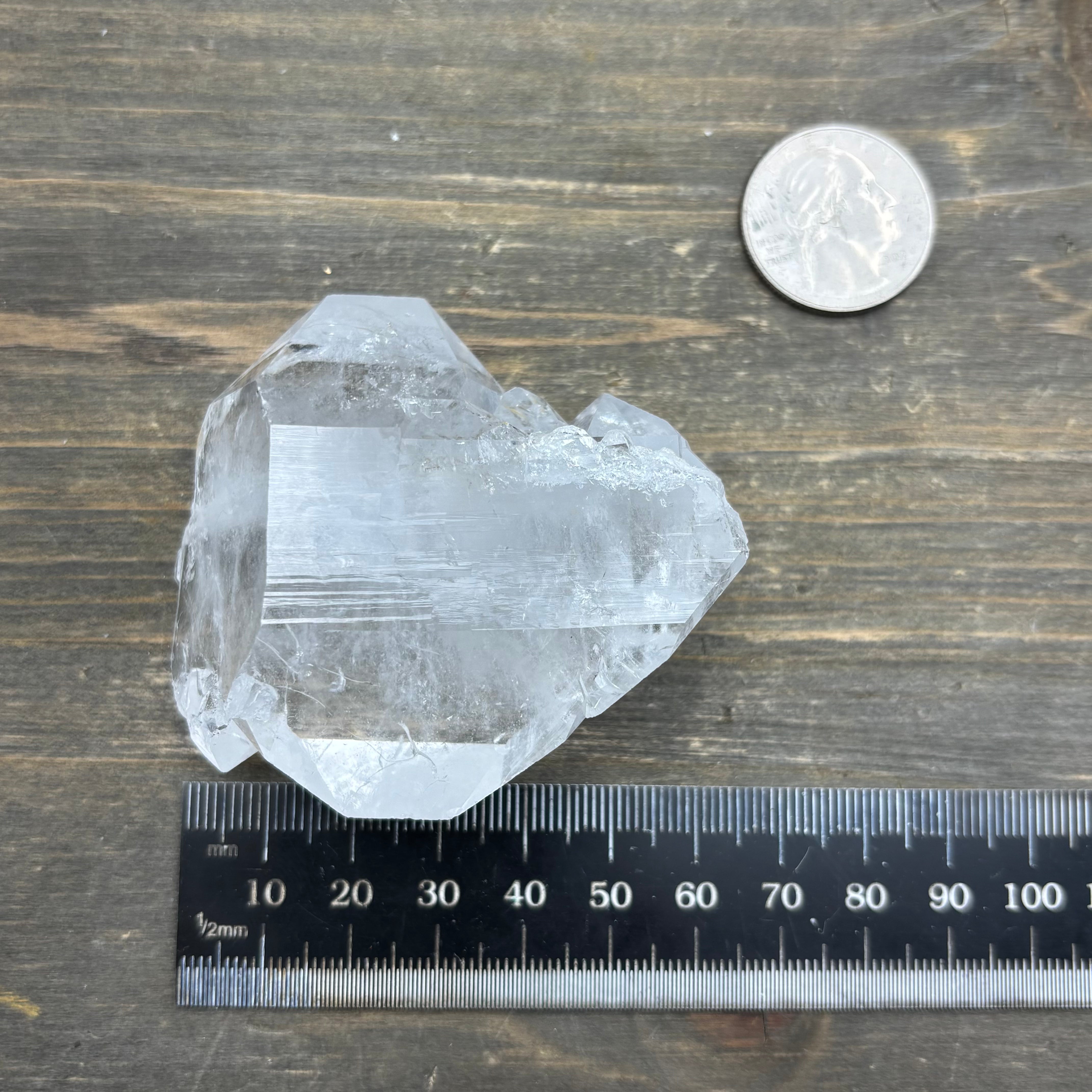Highly Transparent Faden Quartz - 222