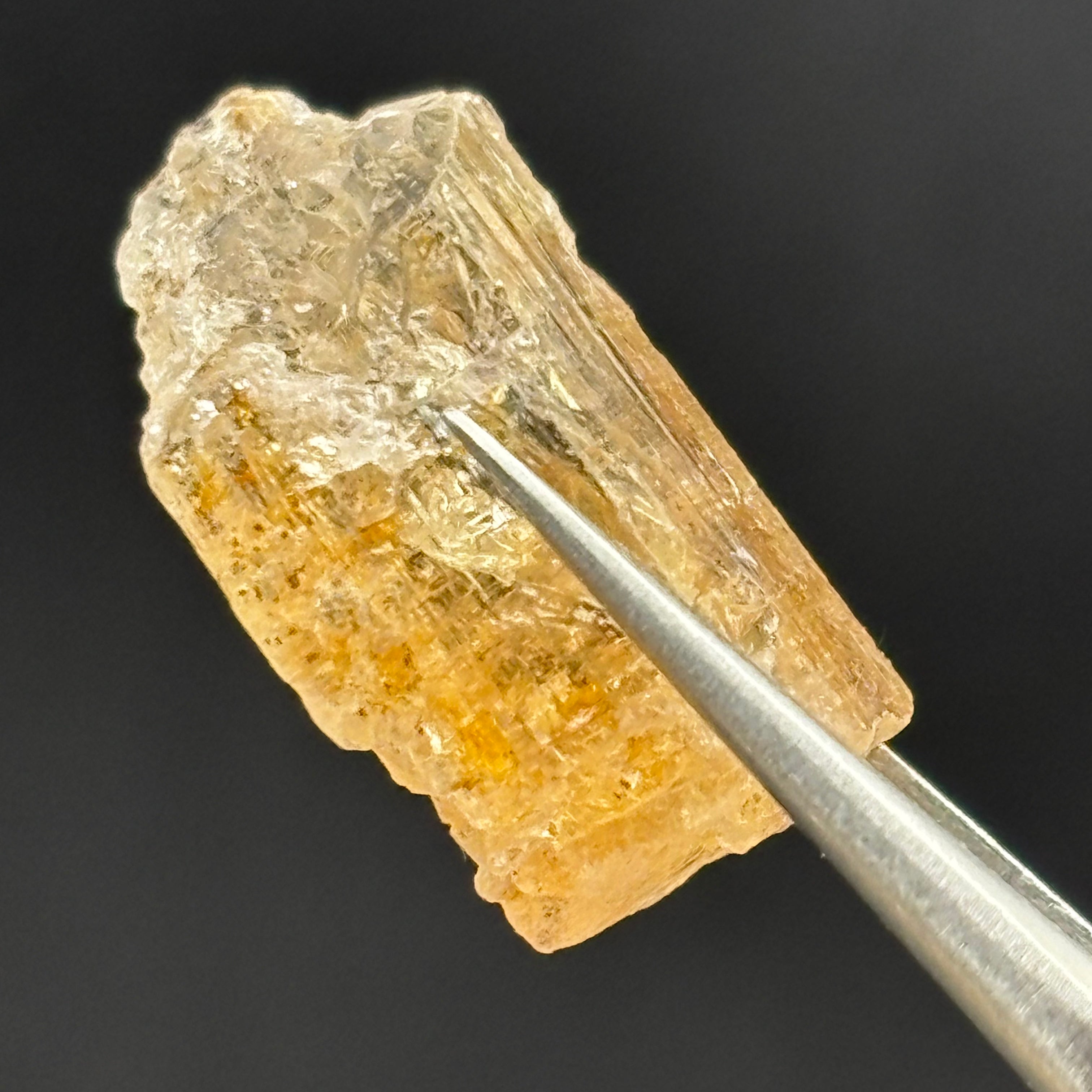 Imperial Topaz Non-Terminated Crystal - 134