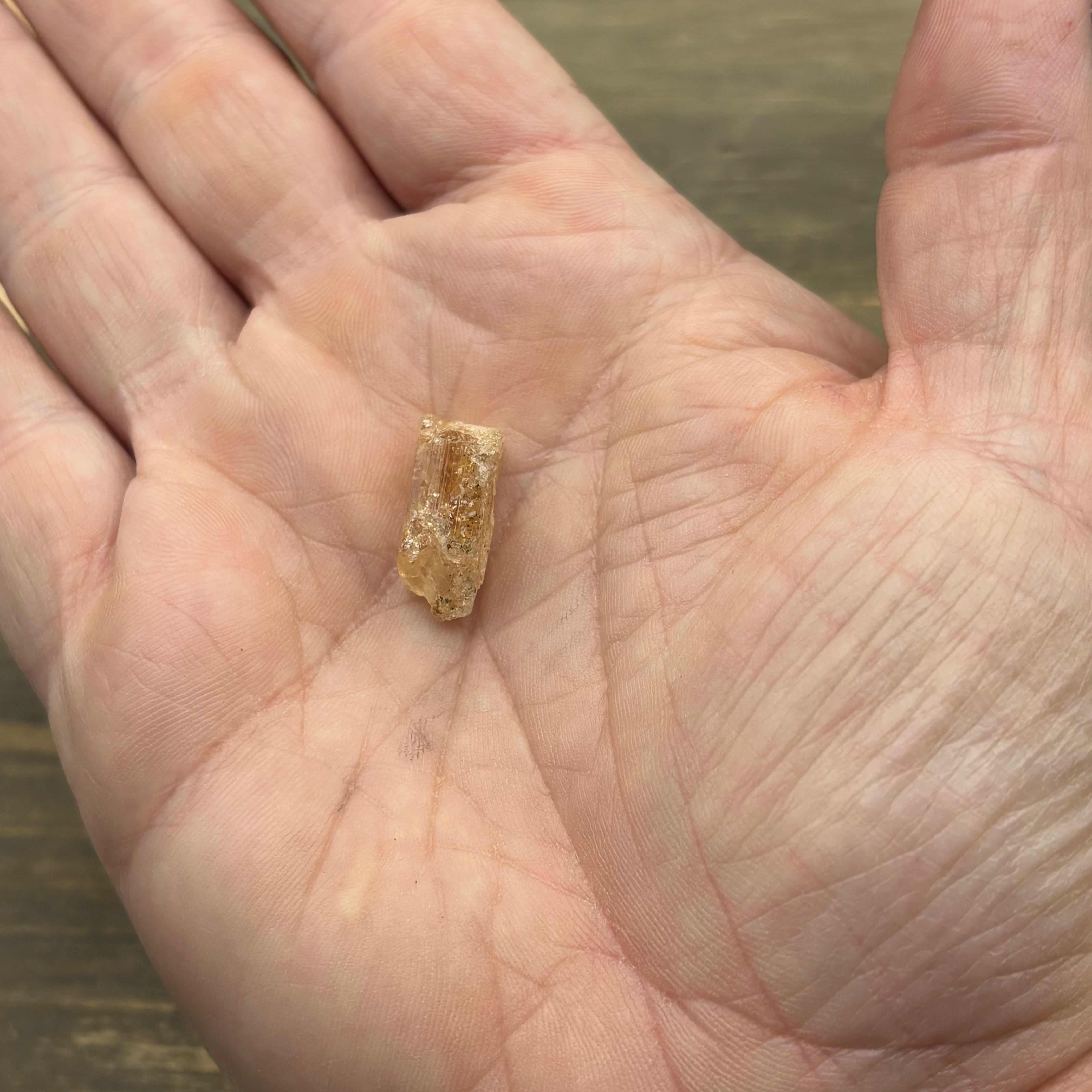 Imperial Topaz Non-Terminated Crystal - 134