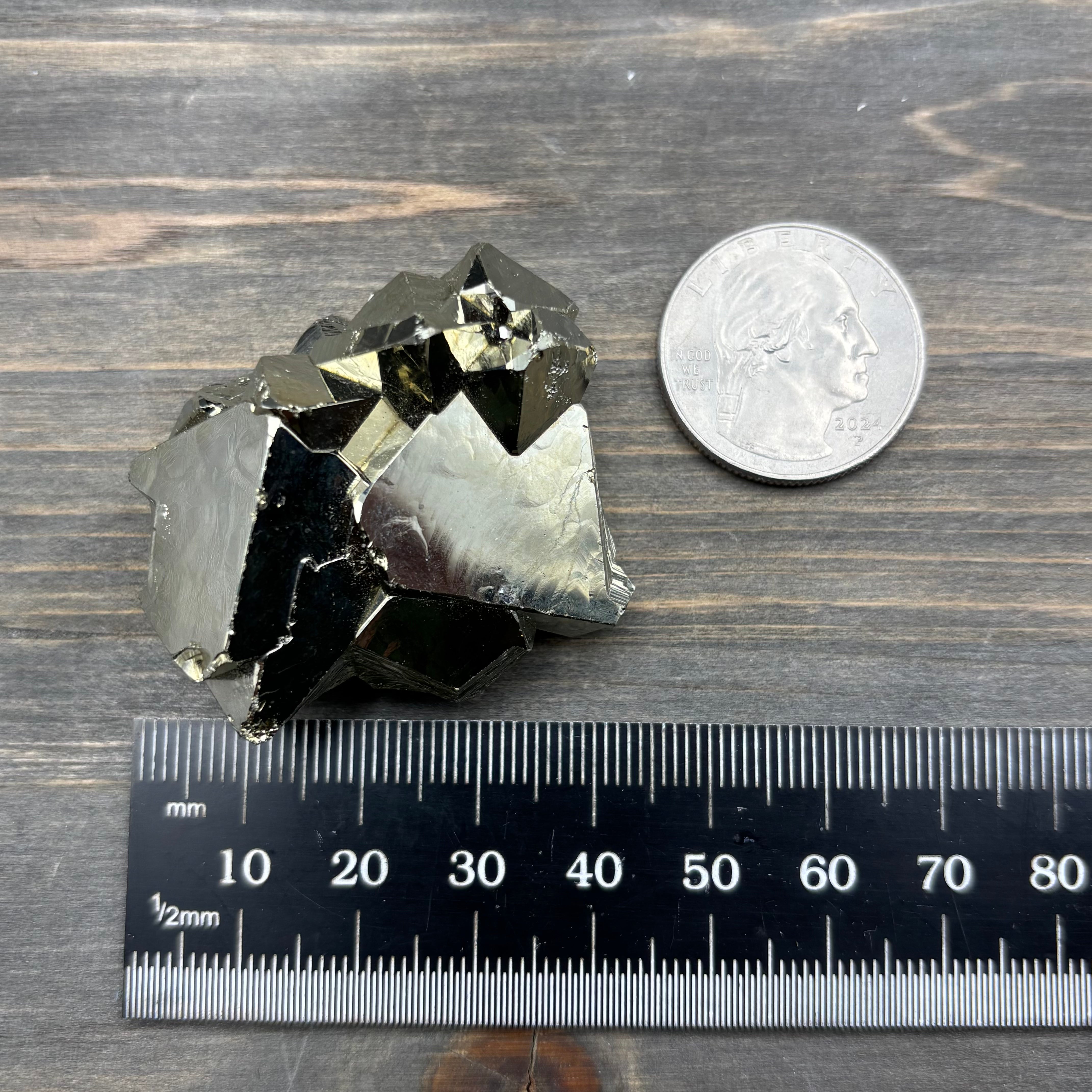 Peruvian Pyrite Crystal - 249