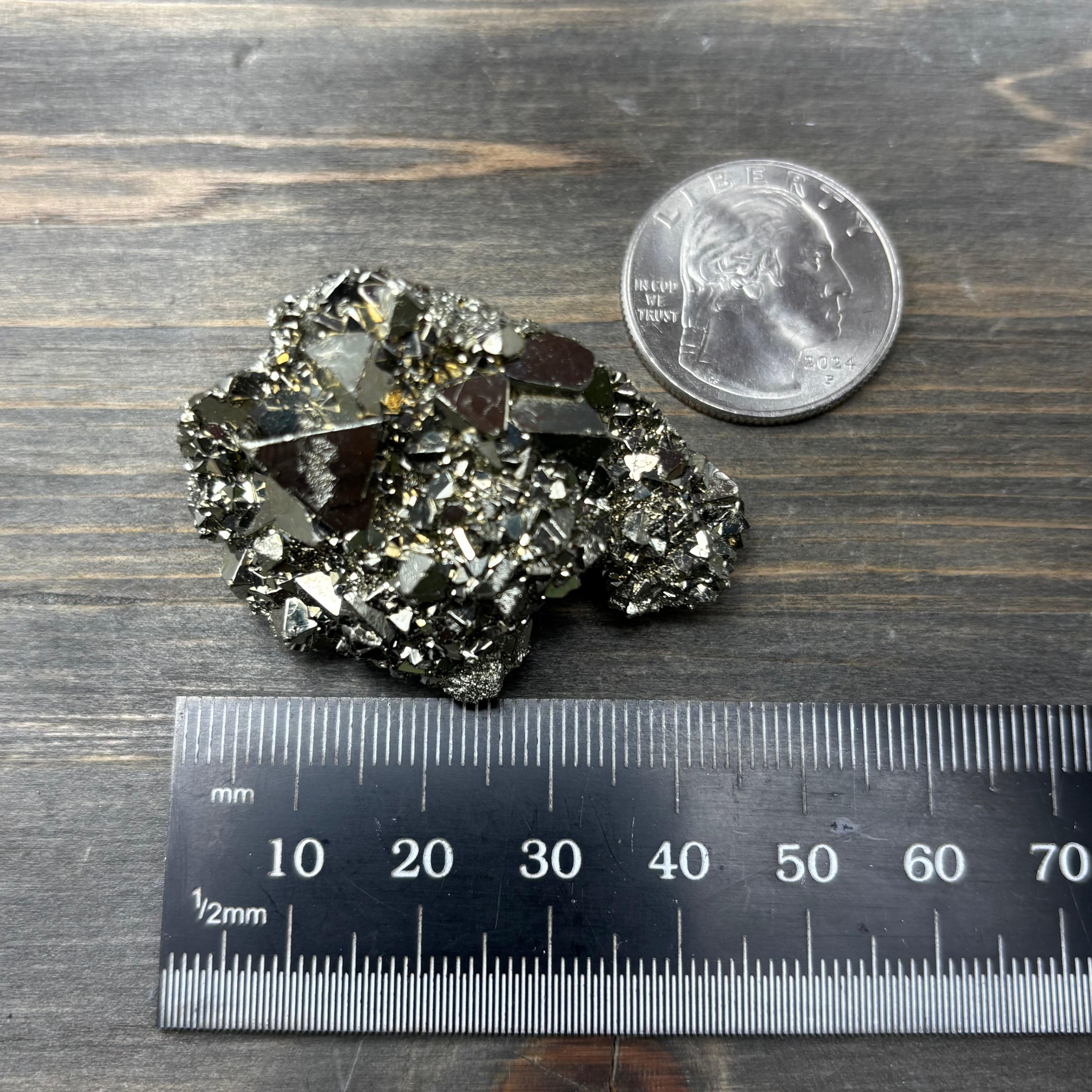 Peruvian Pyrite Crystal - 251