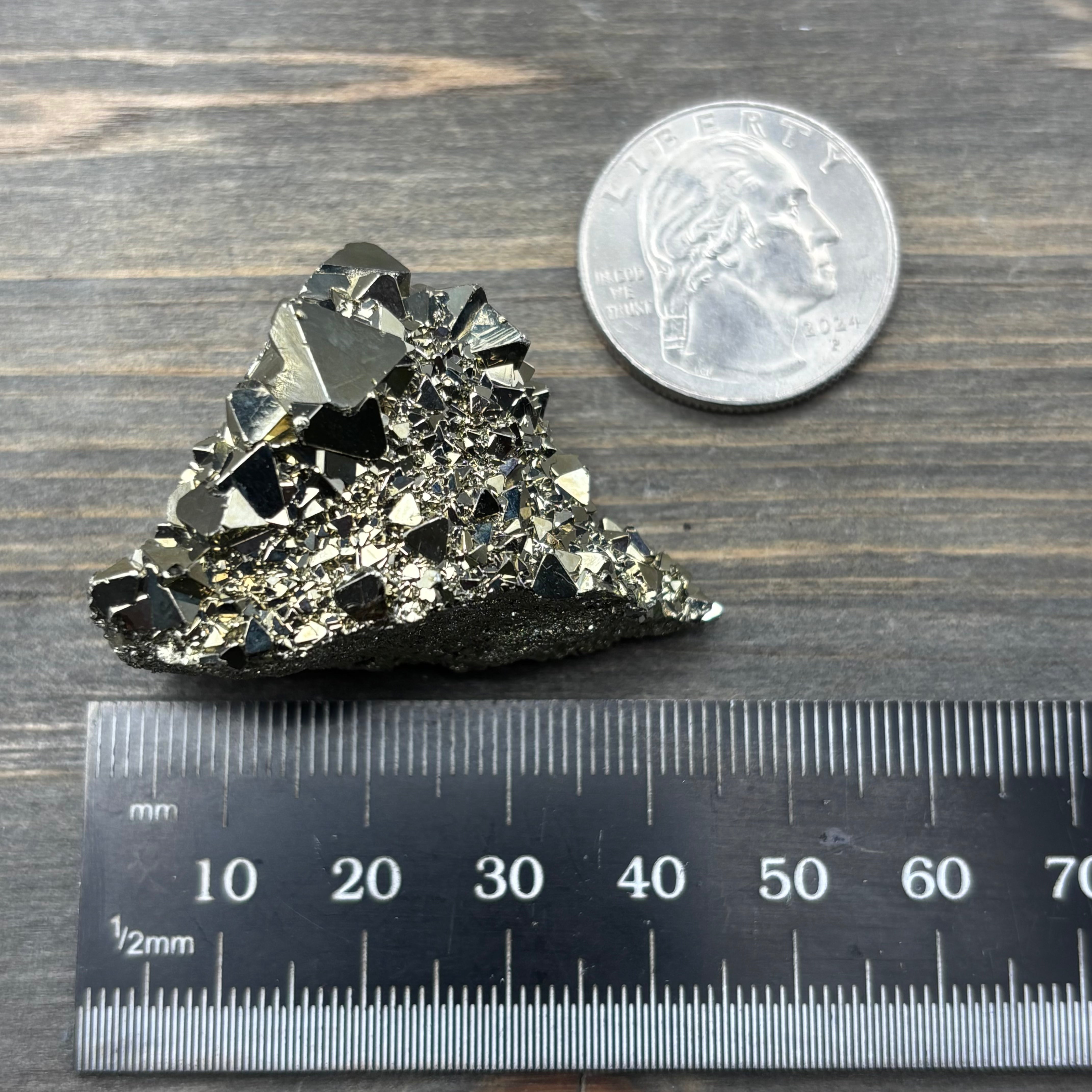 Peruvian Pyrite Crystal - 252