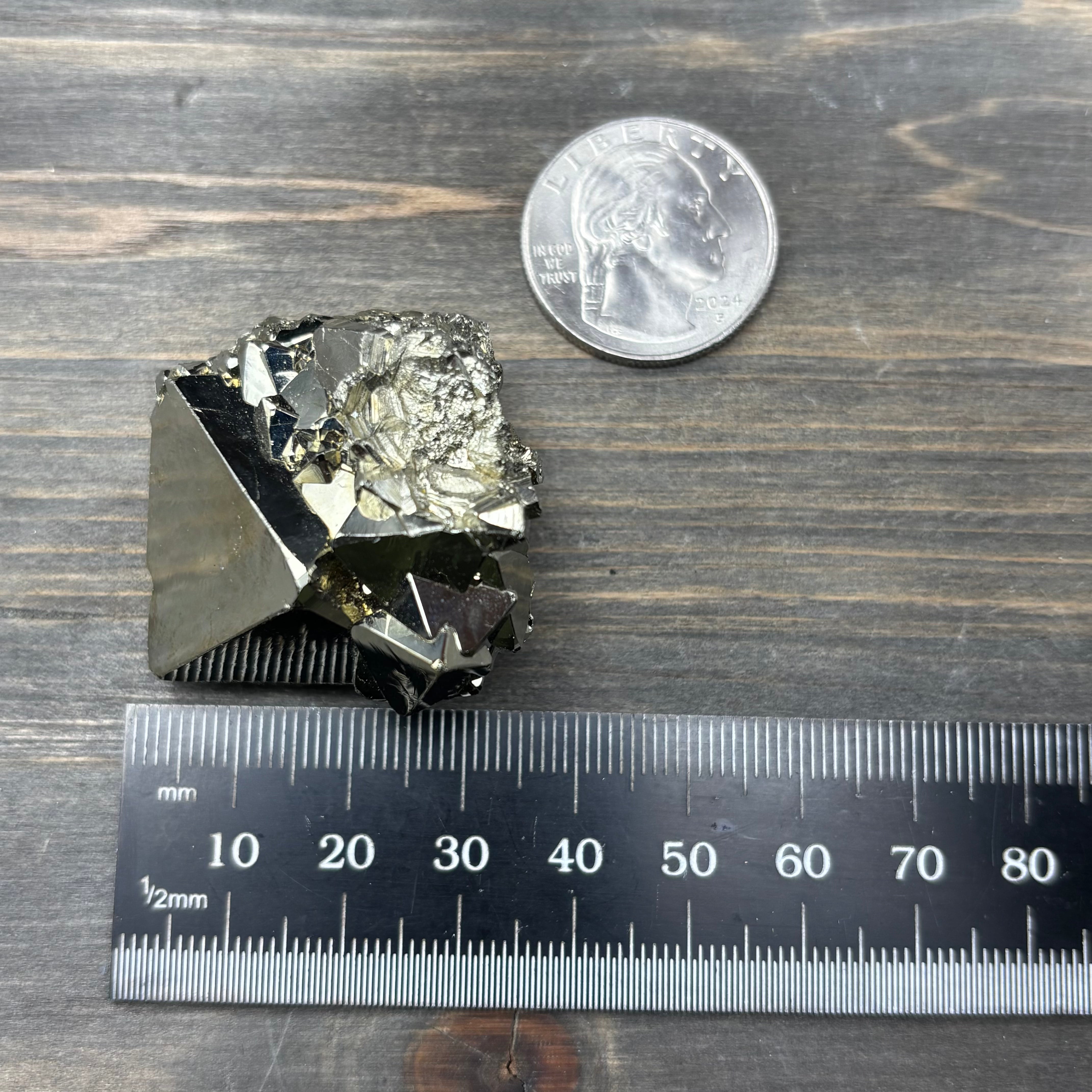 Peruvian Pyrite Crystal - 253