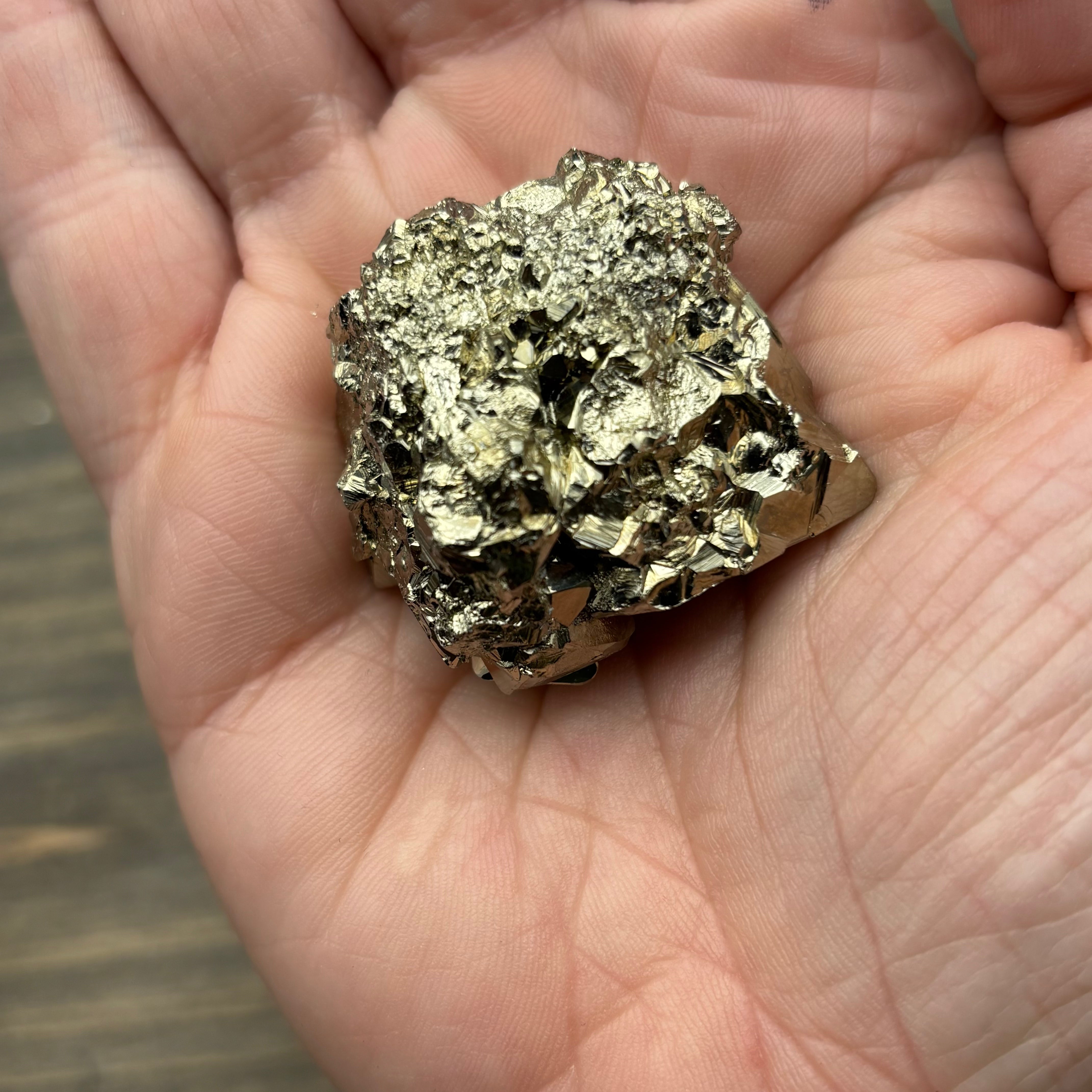 Peruvian Pyrite Crystal - 253