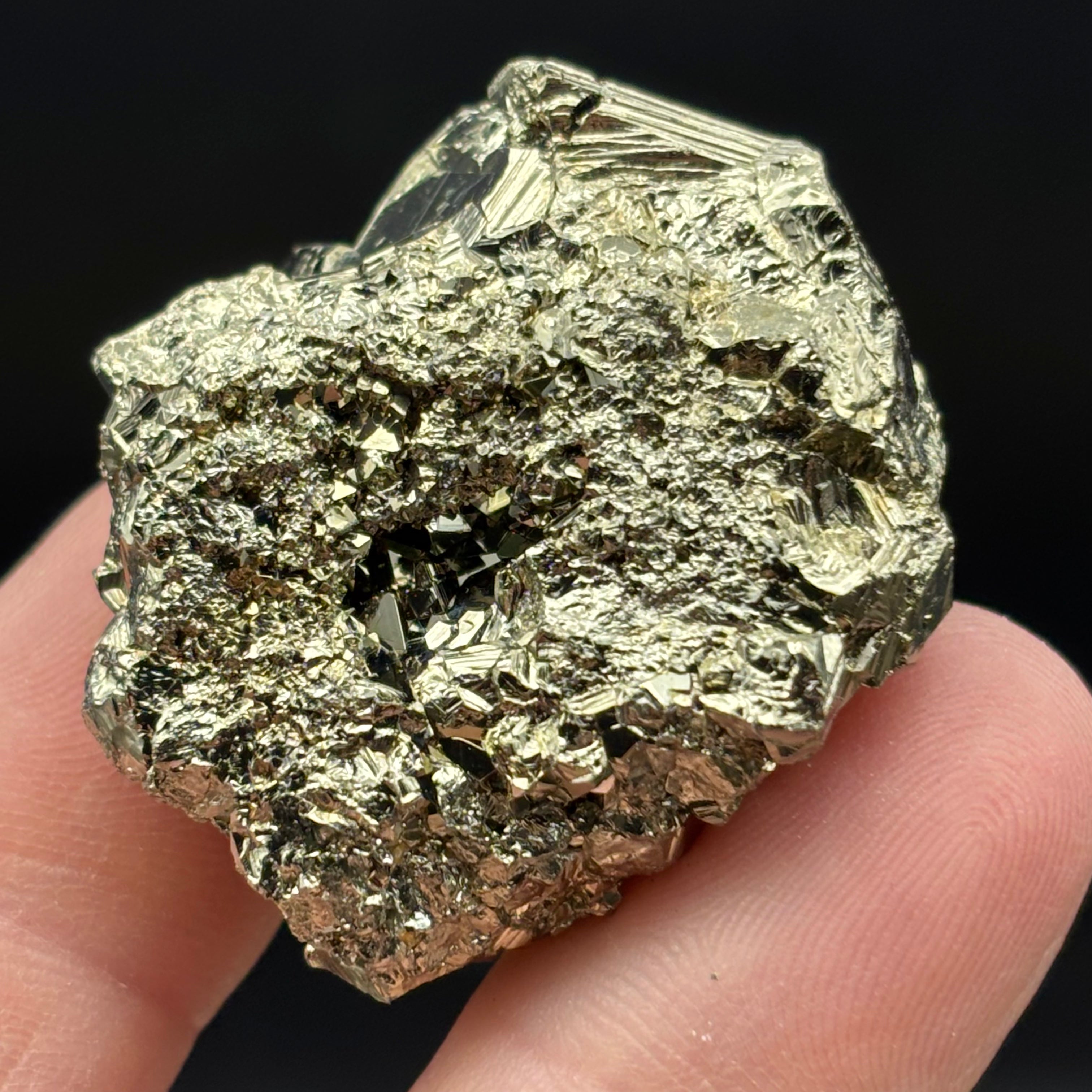 Peruvian Pyrite Crystal - 256