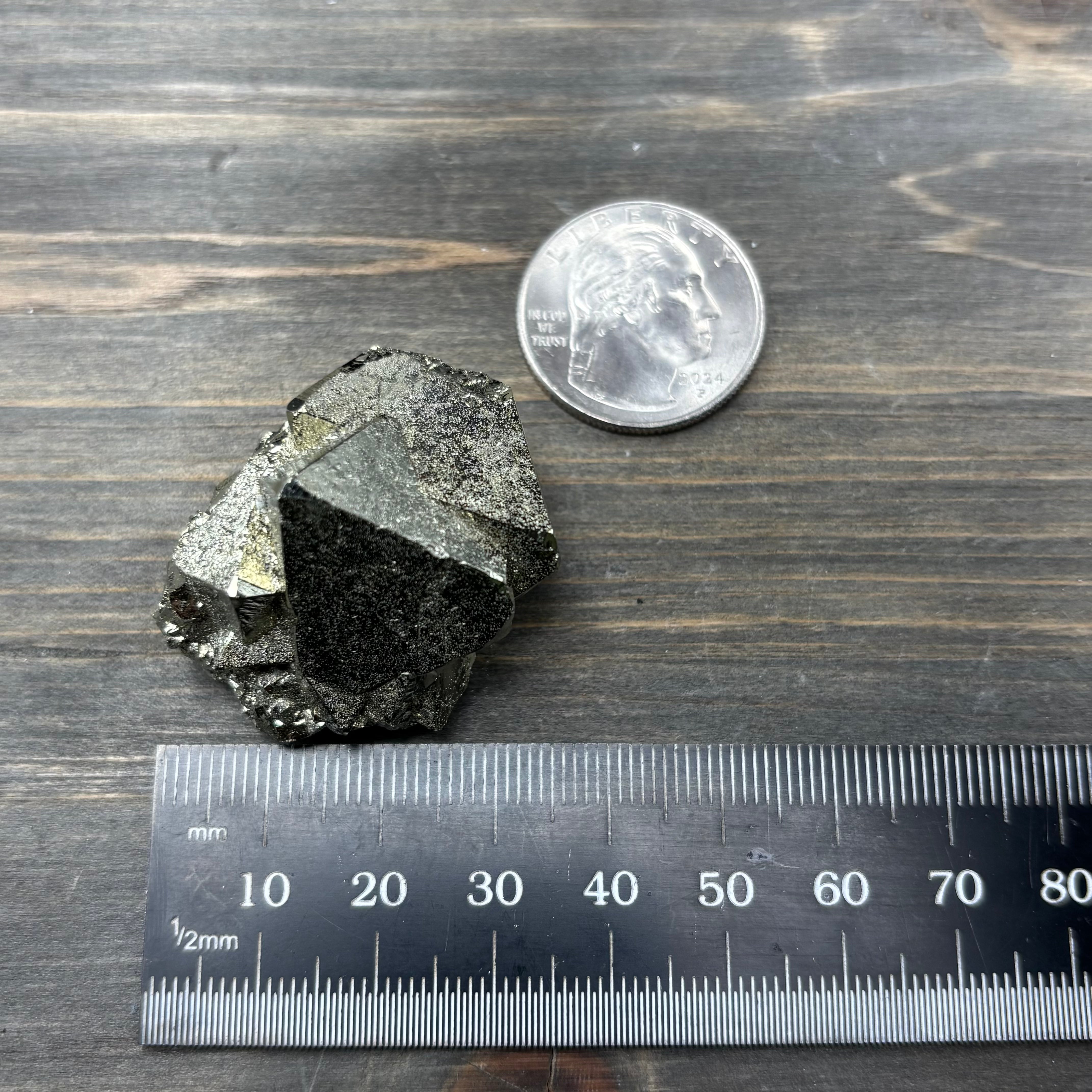 Peruvian Pyrite Crystal - 256