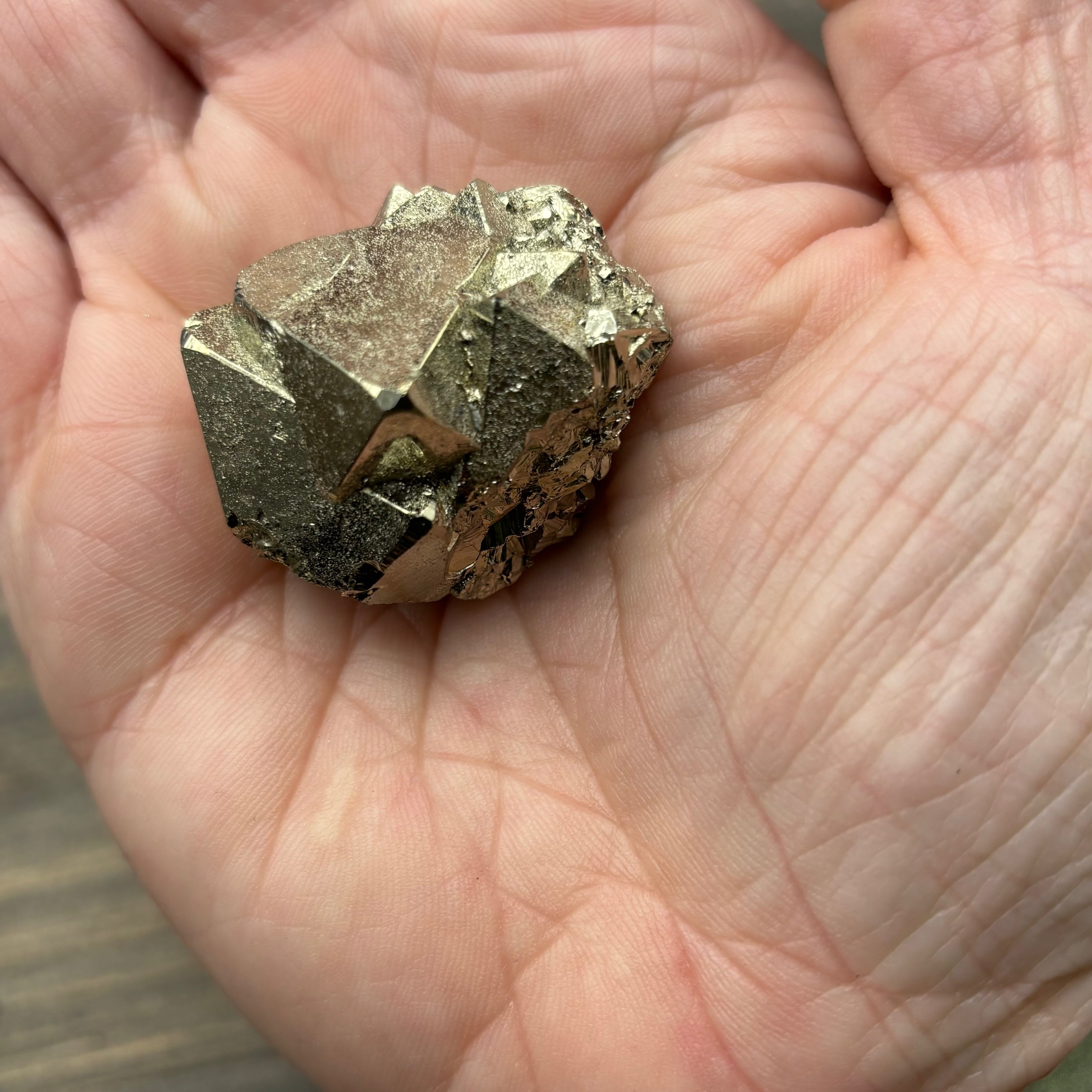 Peruvian Pyrite Crystal - 256