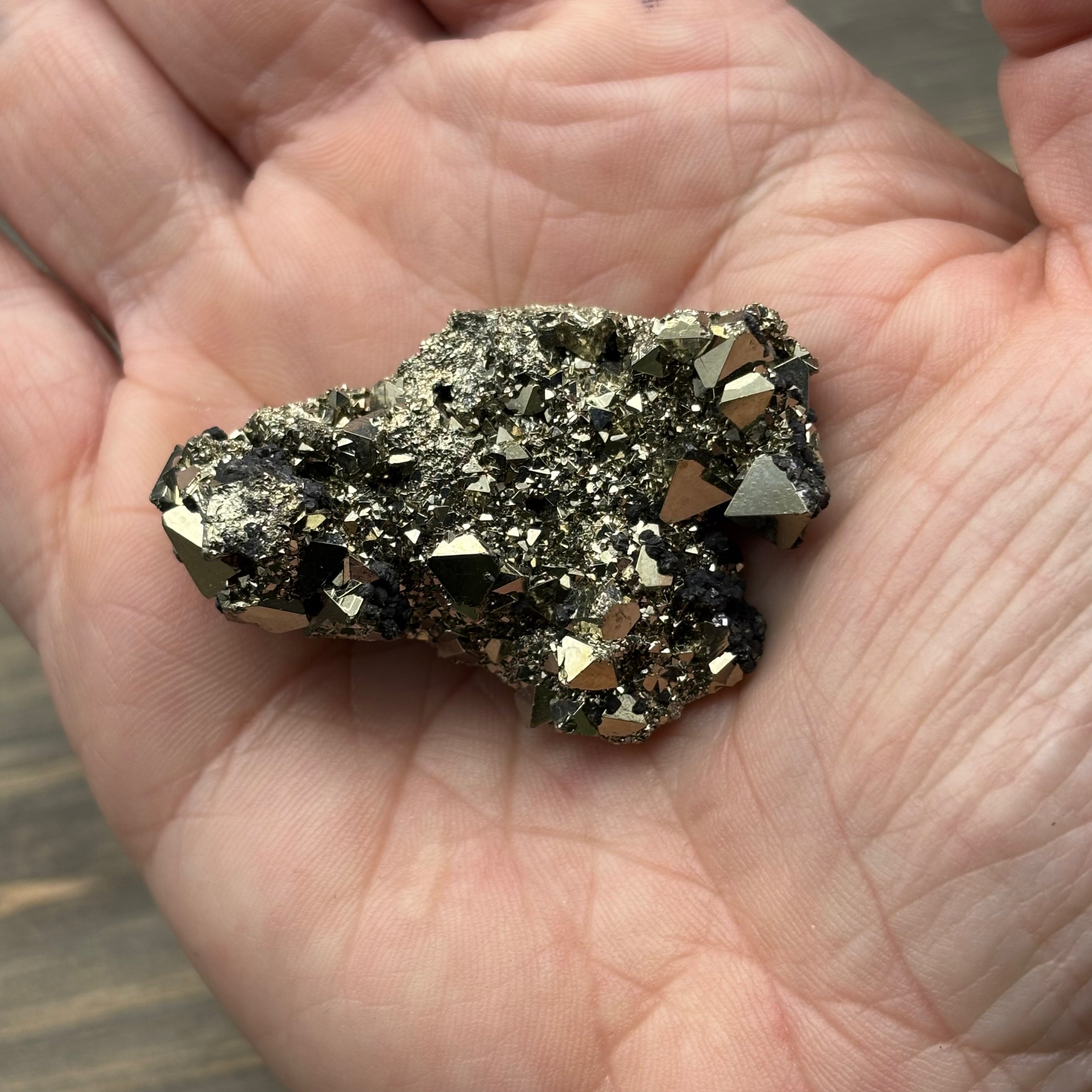 Peruvian Pyrite Crystal - 258