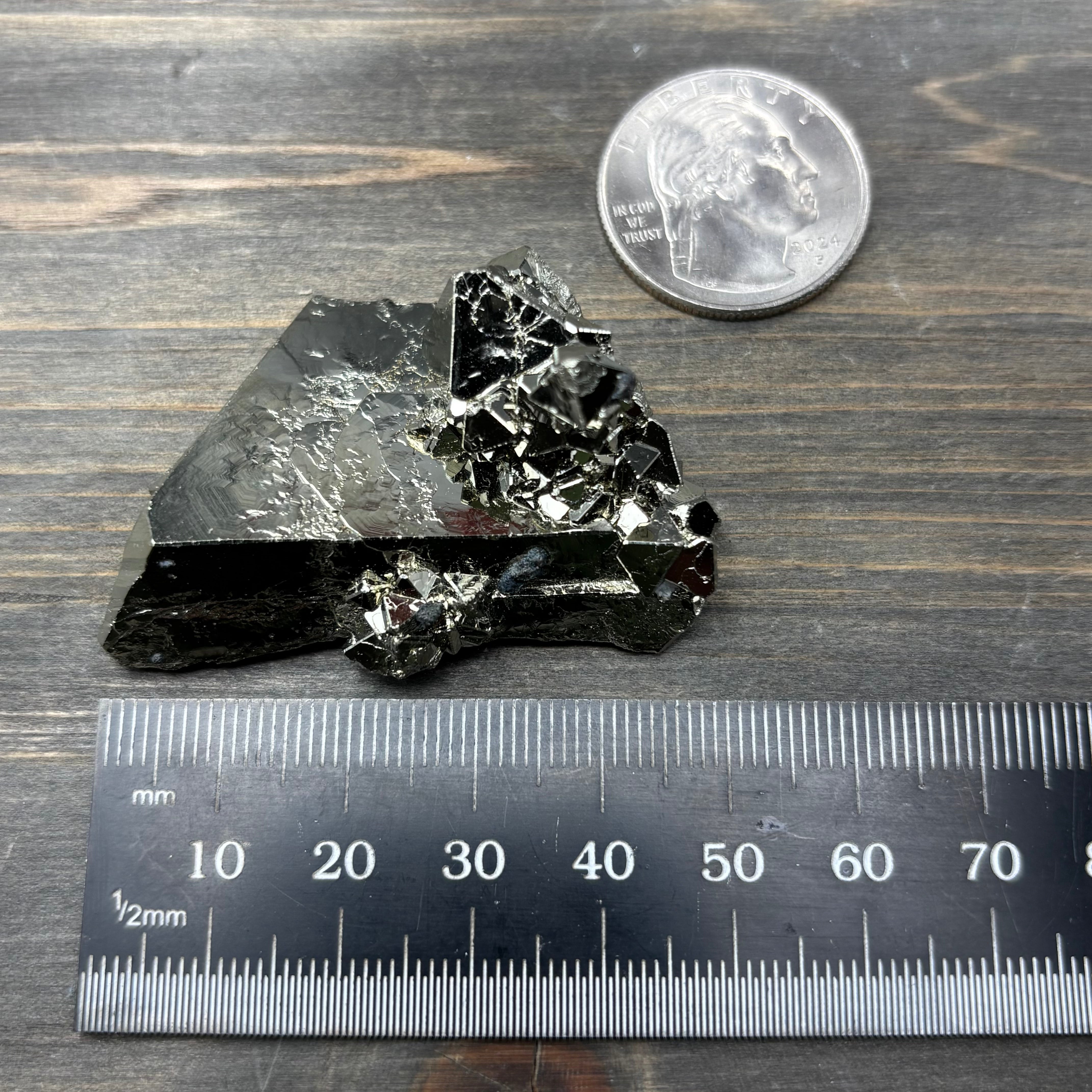 Peruvian Pyrite Crystal - 259