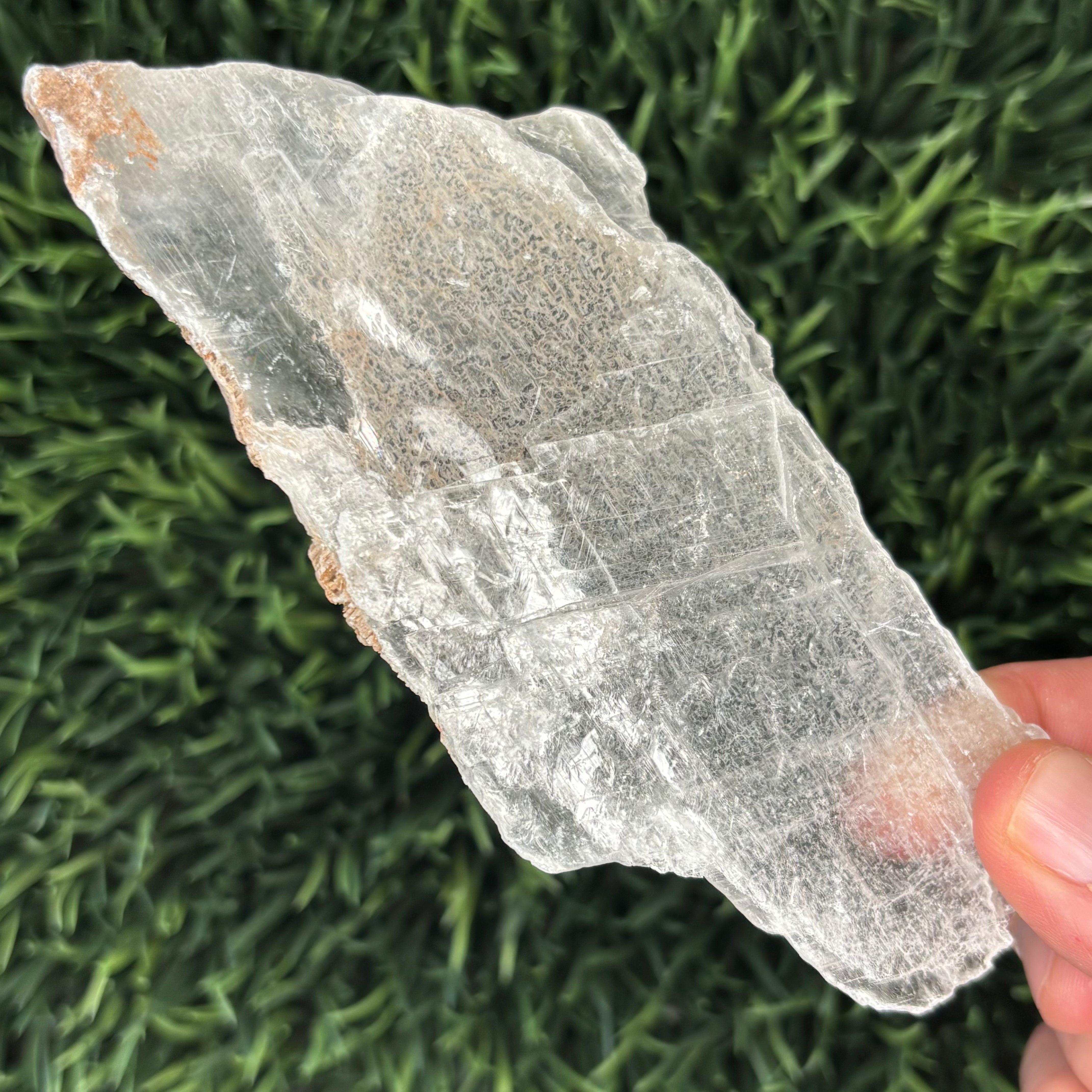Clear Selenite Natural Form - 001