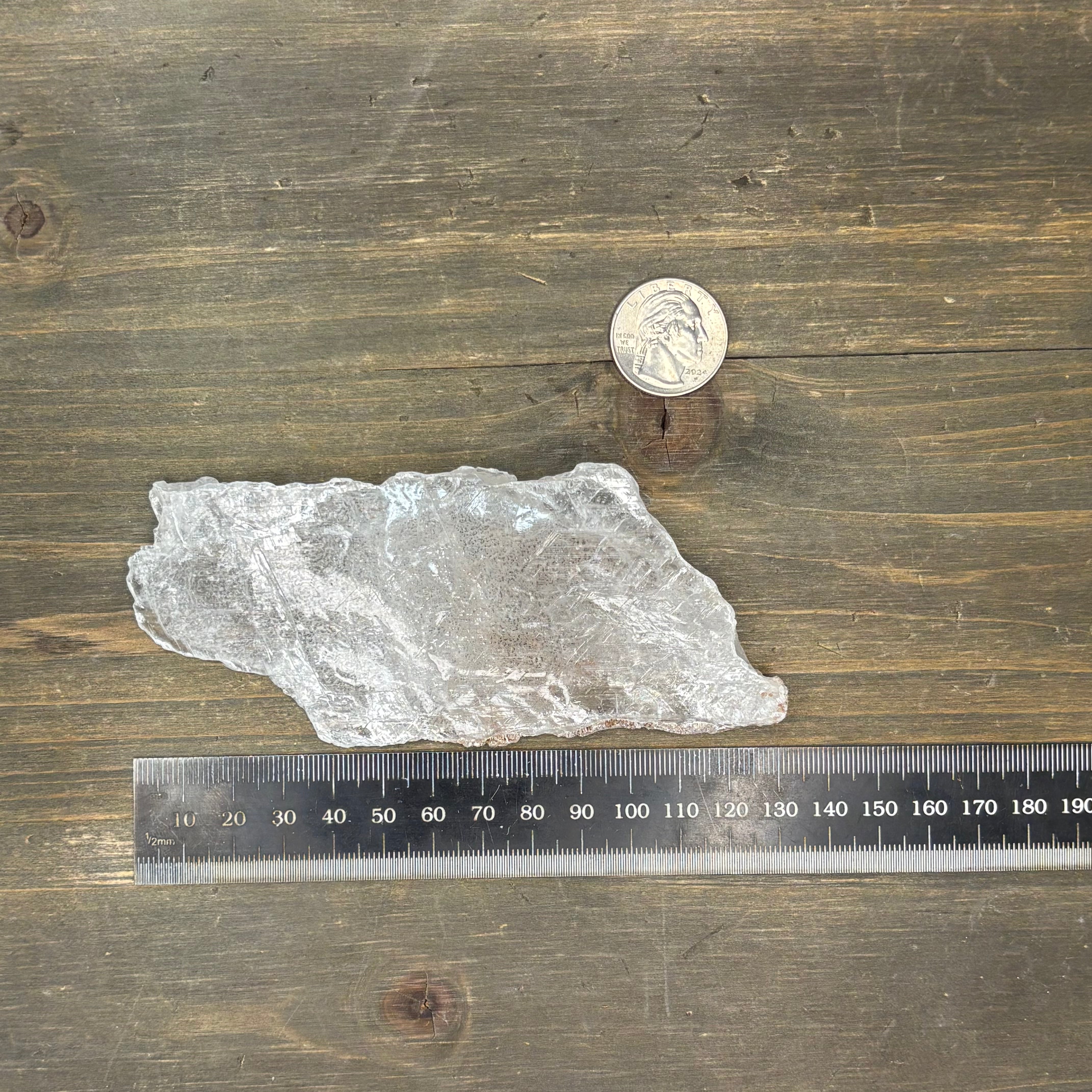 Clear Selenite Natural Form - 001