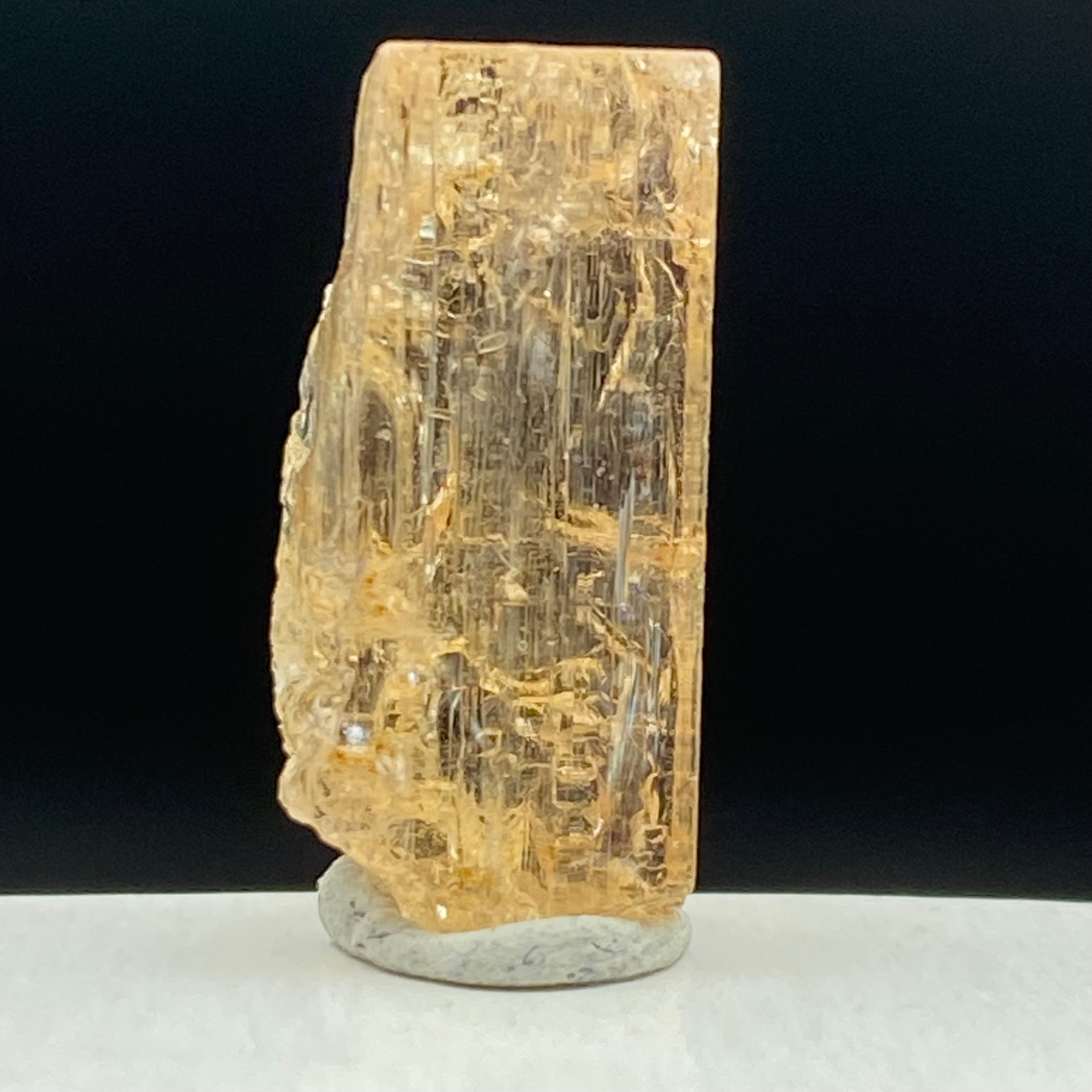 Imperial Topaz Natural Full Terminated Crystal - 160