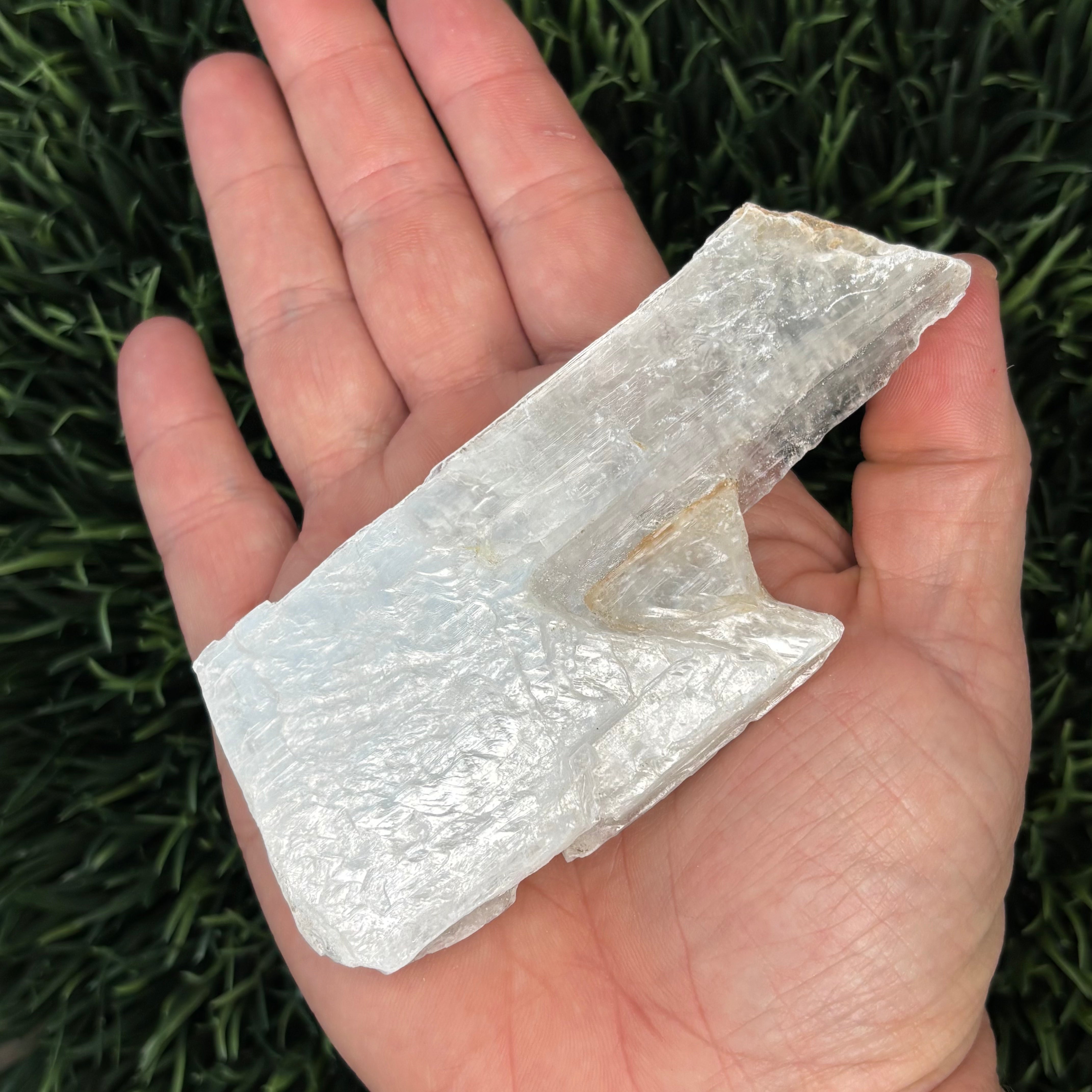Clear Selenite Natural Form - 002