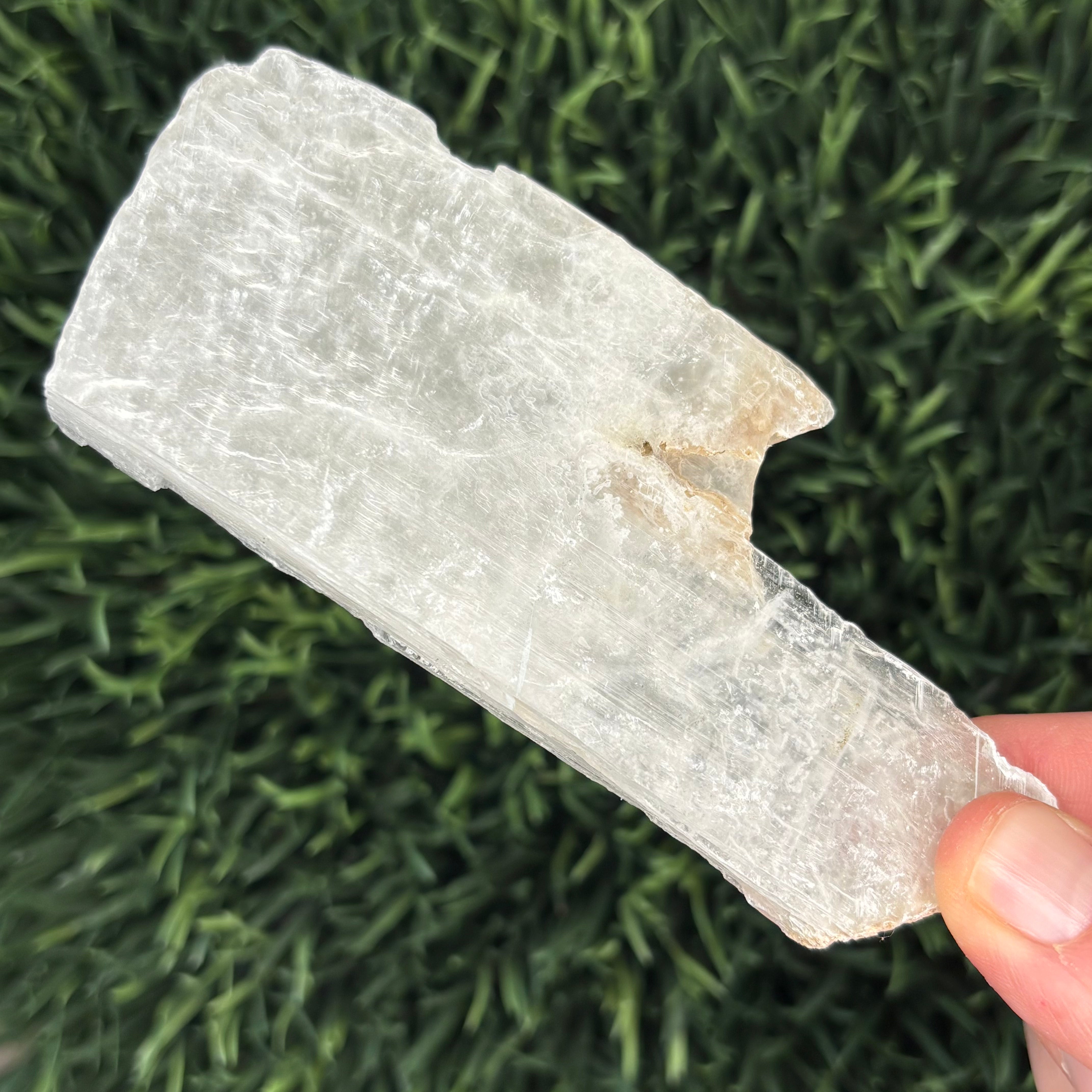 Clear Selenite Natural Form - 002