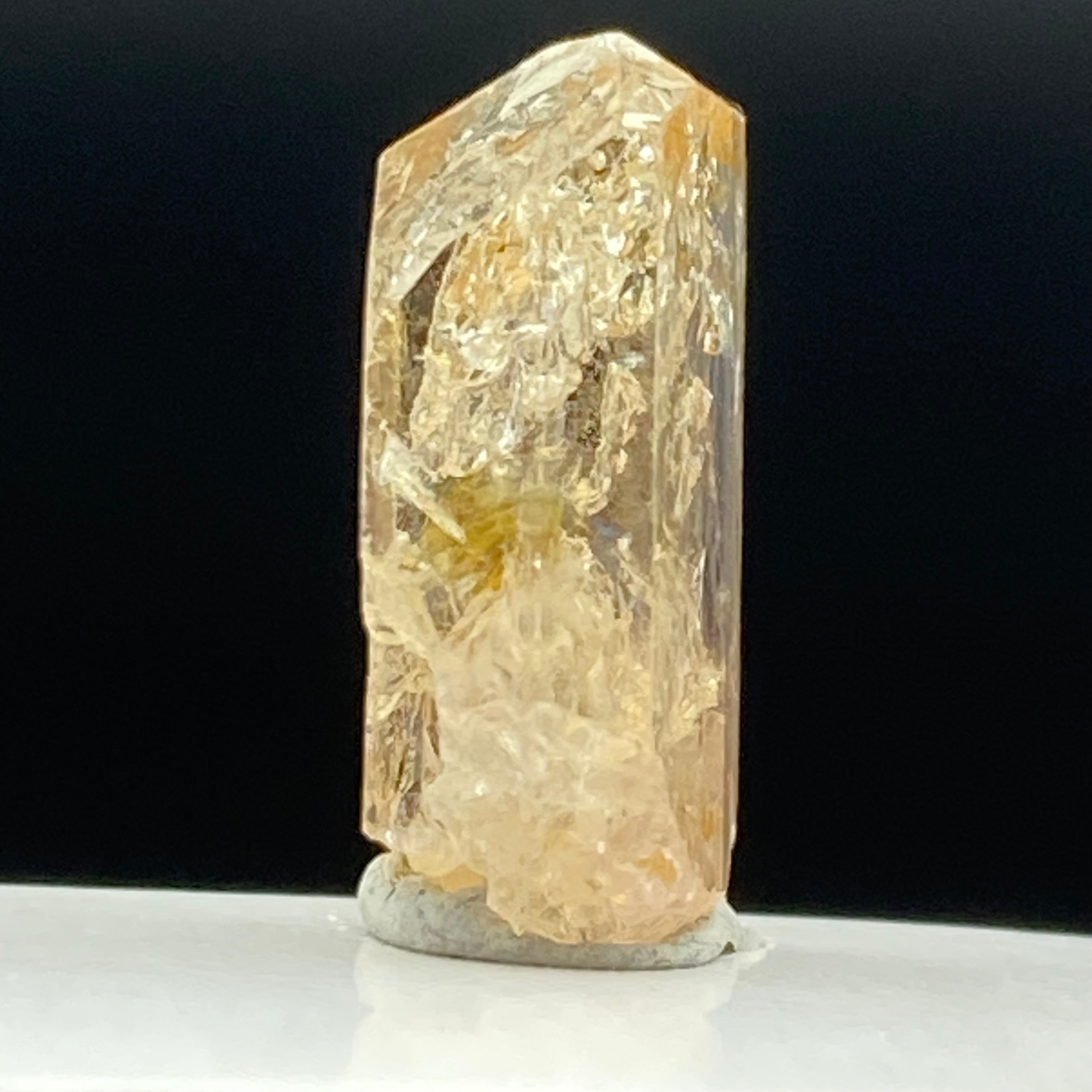 Imperial Topaz Natural Full Terminated Crystal - 161
