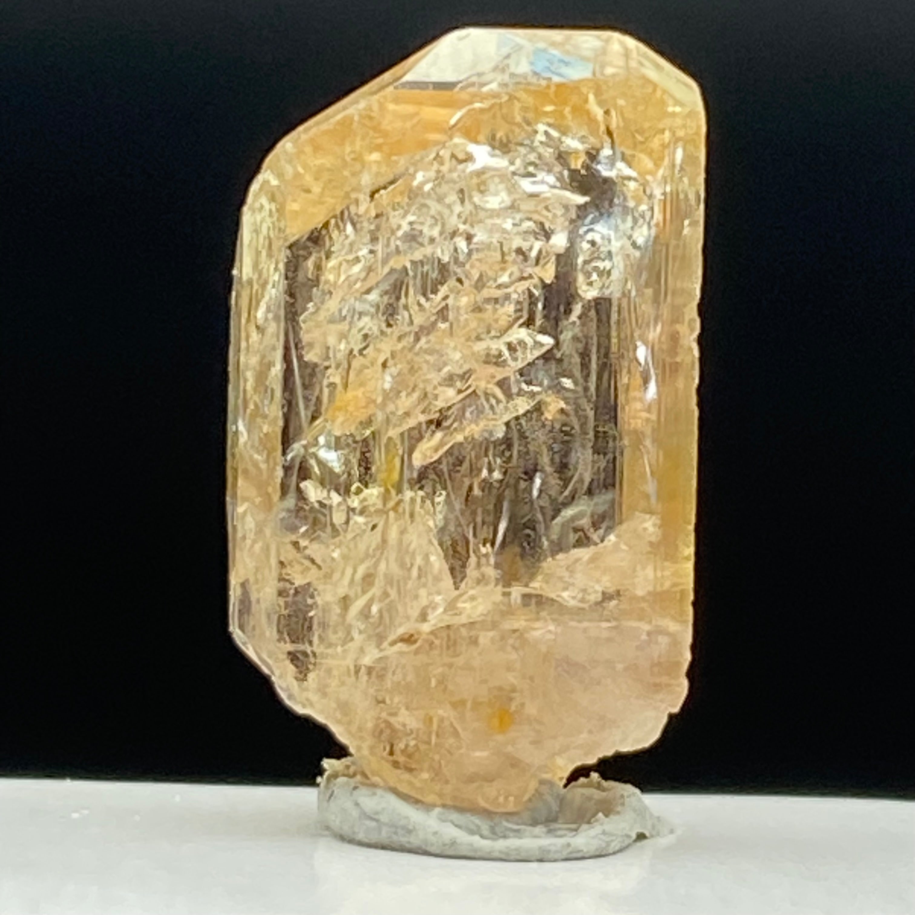 Imperial Topaz Natural Full Terminated Crystal - 161