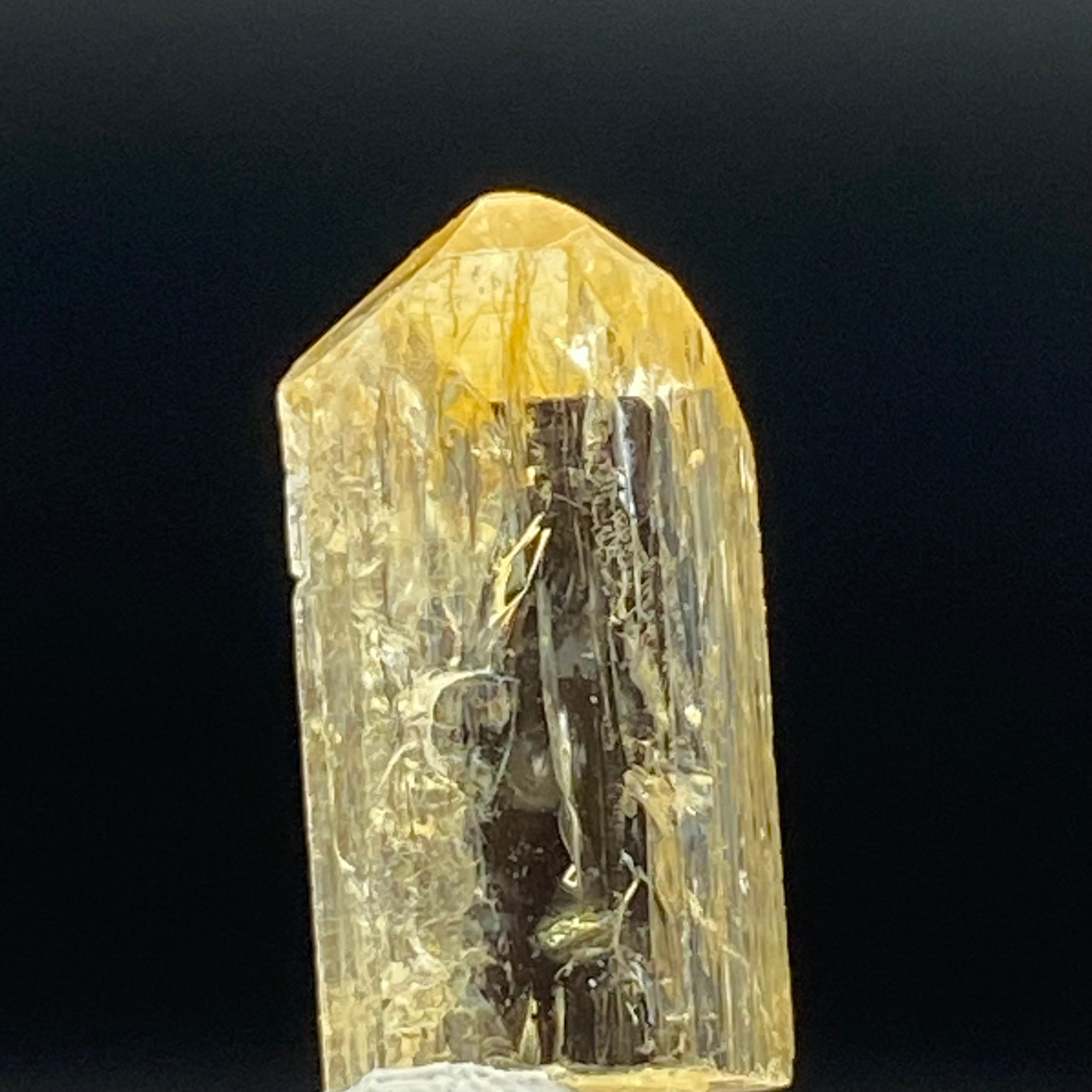 Imperial Topaz Natural Full Terminated Crystal - 162