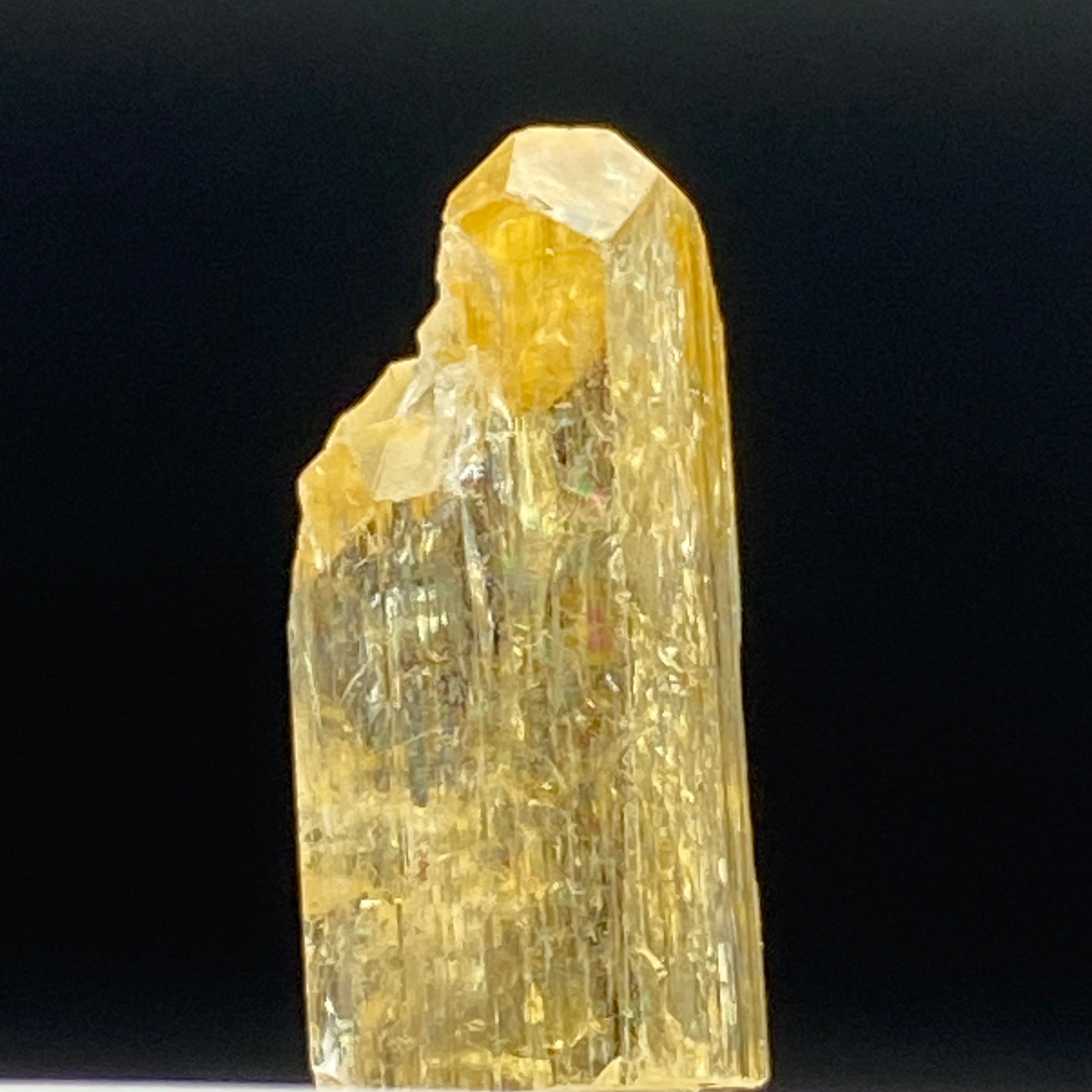 Imperial Topaz Natural Full Terminated Crystal - 163